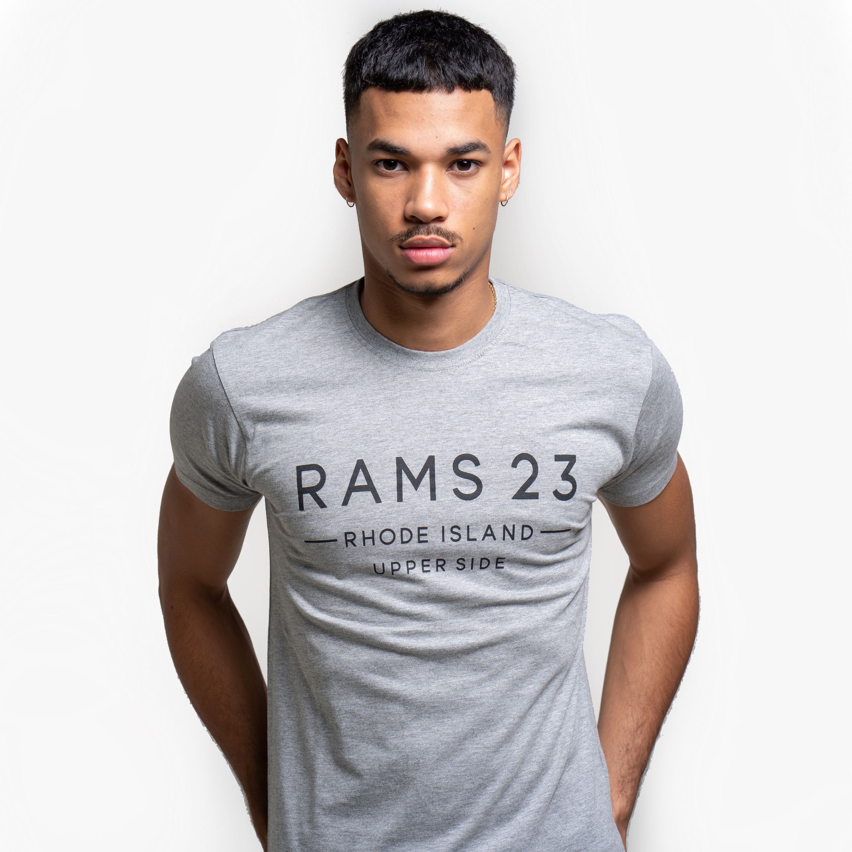 Camiseta Estampado Rhode Island Rams 23