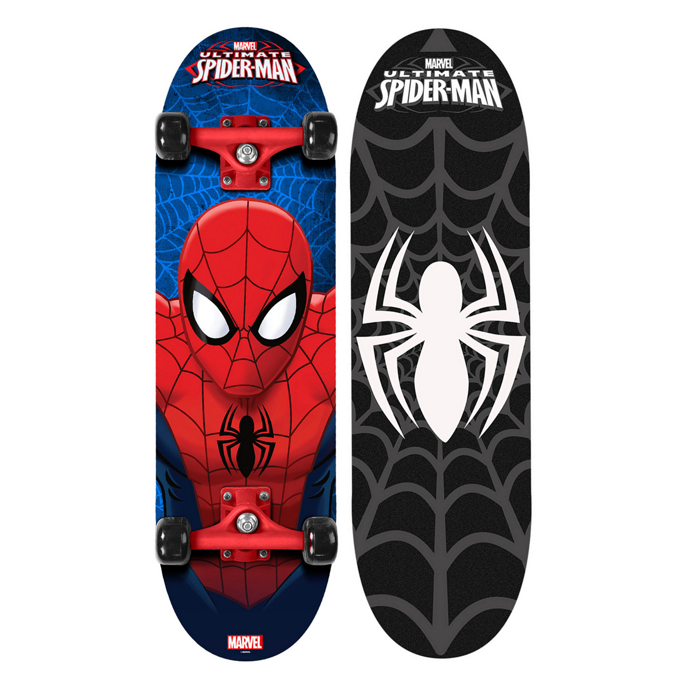Skate Stamp Marvel Spider-man - negro - 