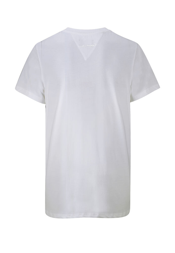 Camisetas Ed Hardy Tiger Glow Tape Crop Tank Top White | Sport Zone MKP