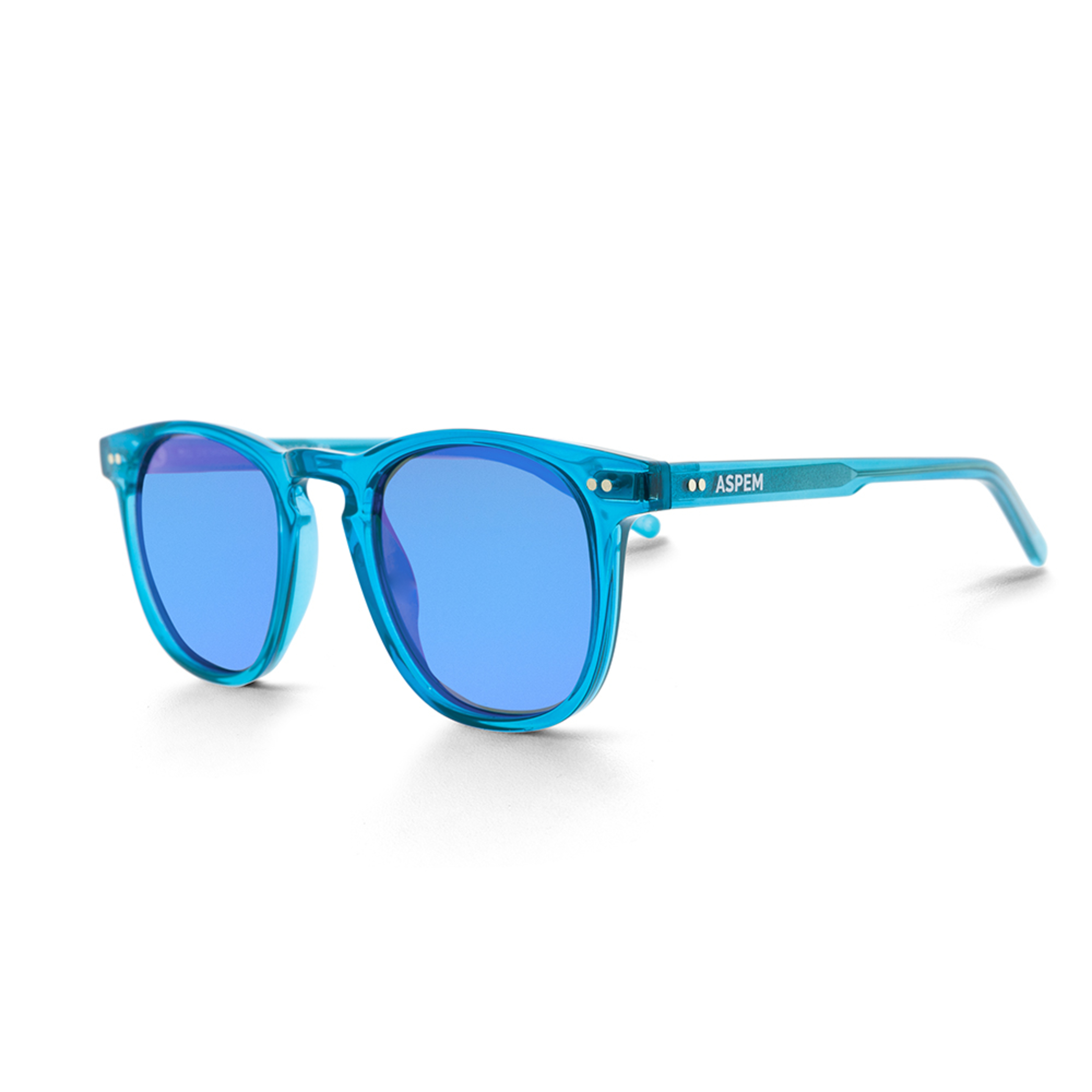 Óculos De Sol Aspem Custer - azul-turquesa - 