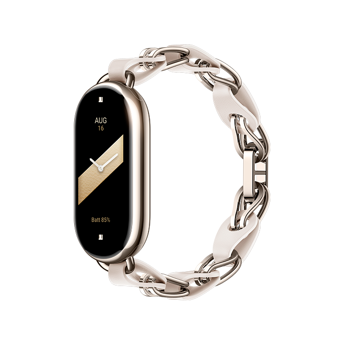 Bracelete Para Xiaomi Smart Band 8 Chain Strap - blanco - 
