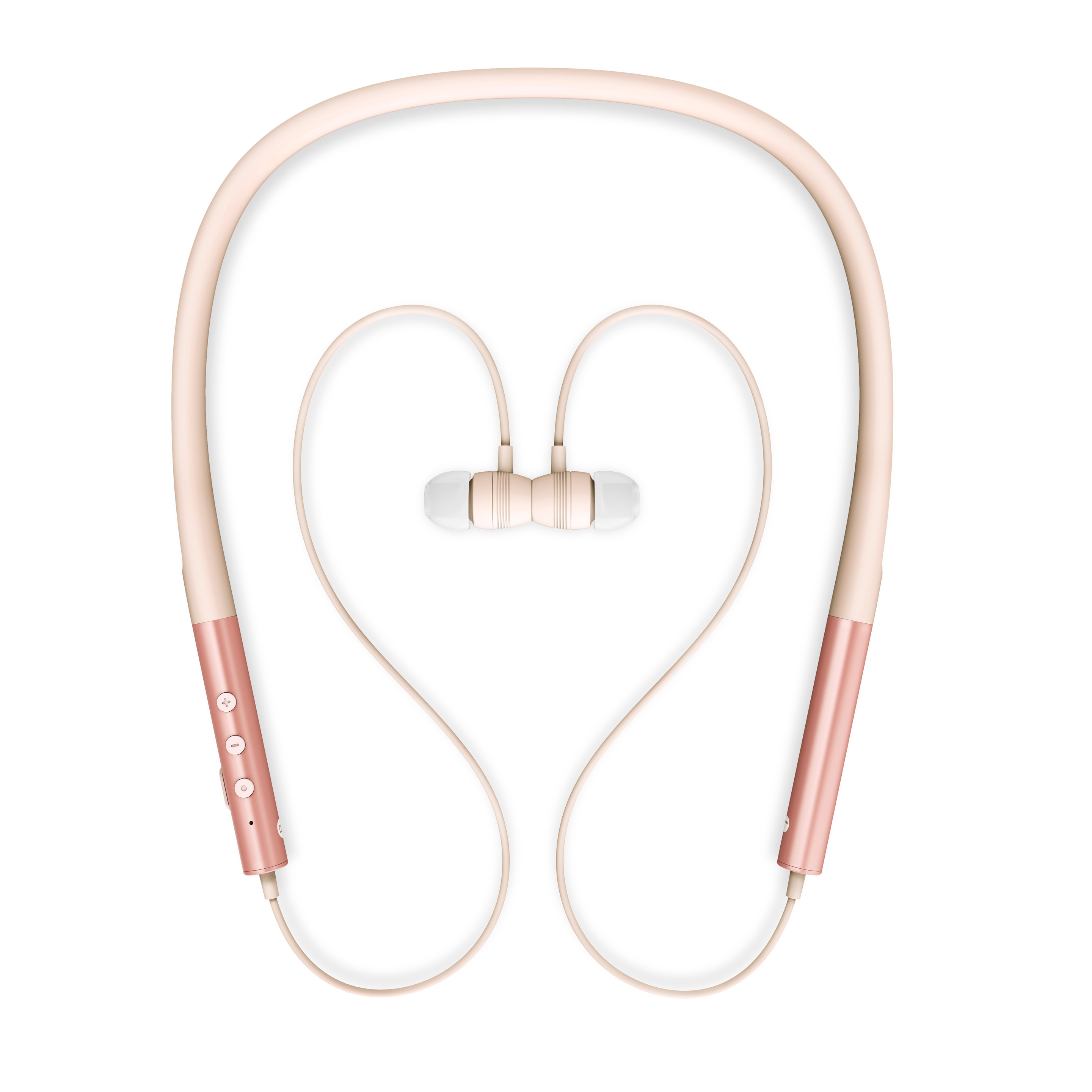 Energy Sistem Auriculares Earphones Neckband 3 Bluetooth Rose Gold (neckband, Magnet Earbuds)