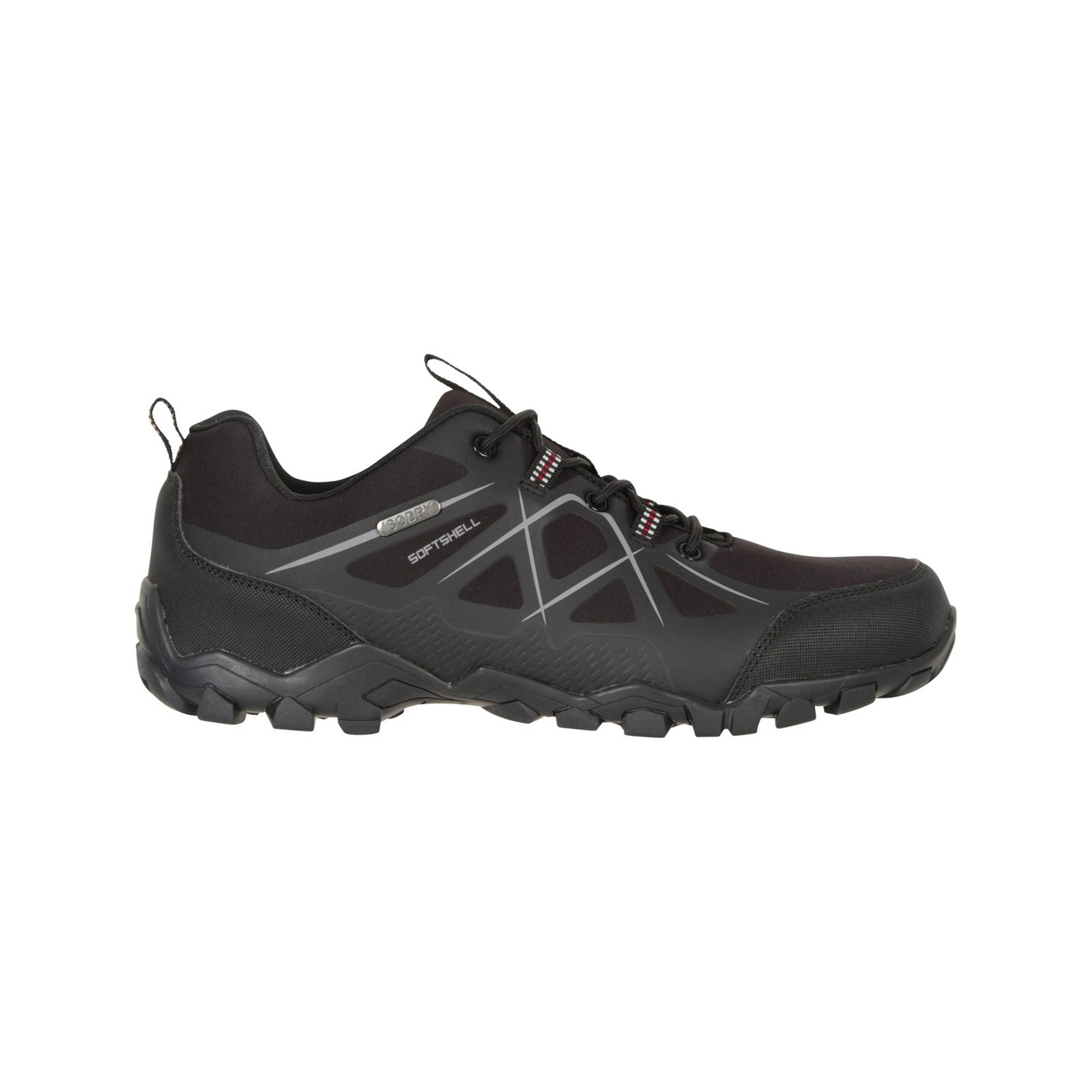 Sapatos De Caminhada Impermeáveis Softshell Para Homem Mountain Warehouse Verve - negro - 
