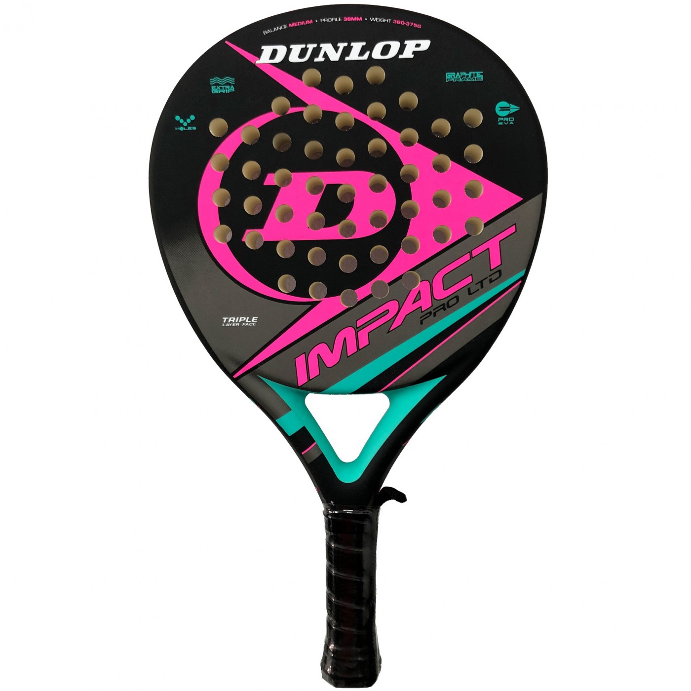 Dunlop Impact X-treme Pro Ltd Woman - negro-rosa - 
