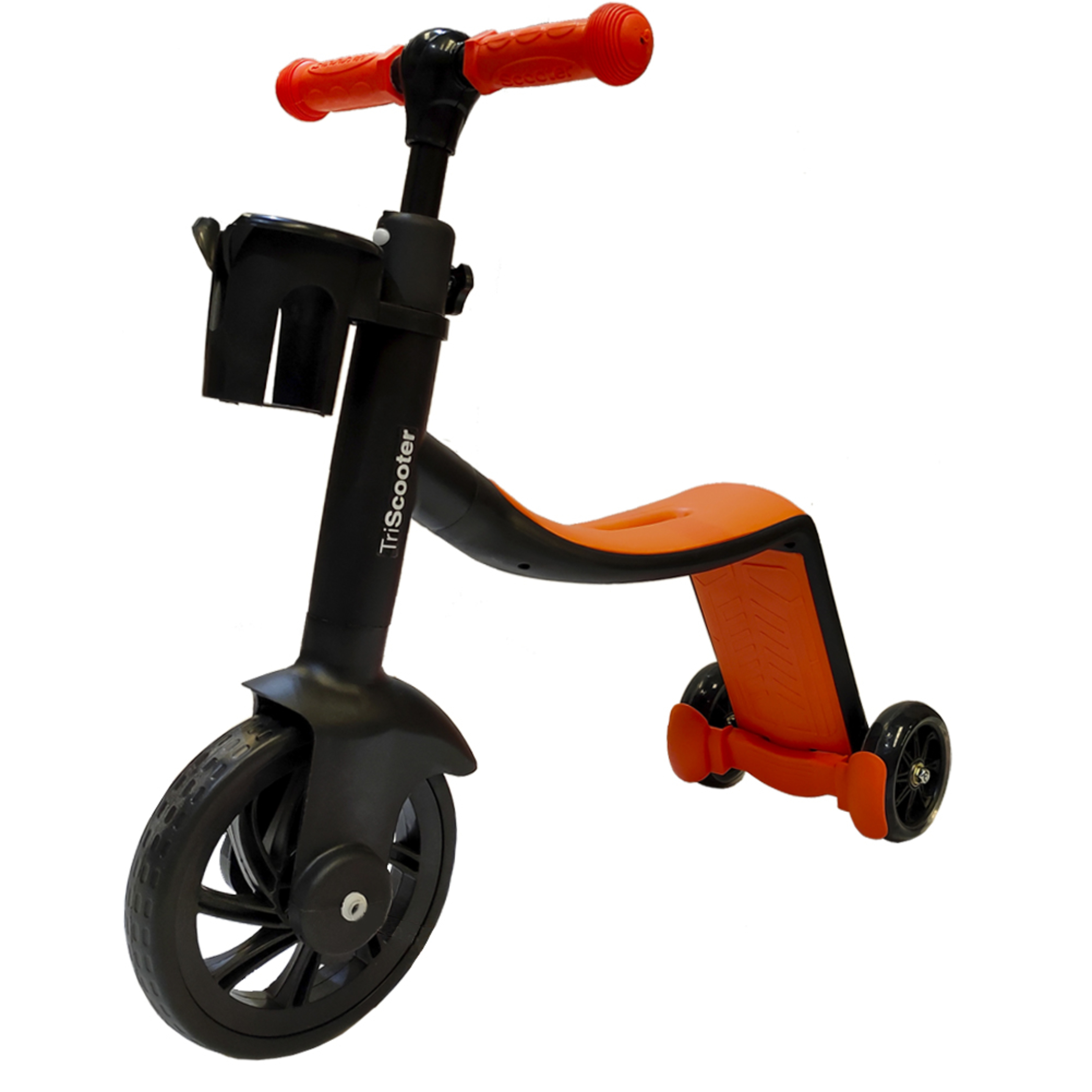 Patinete 3 En 1 Triscooter Naranja Biwond