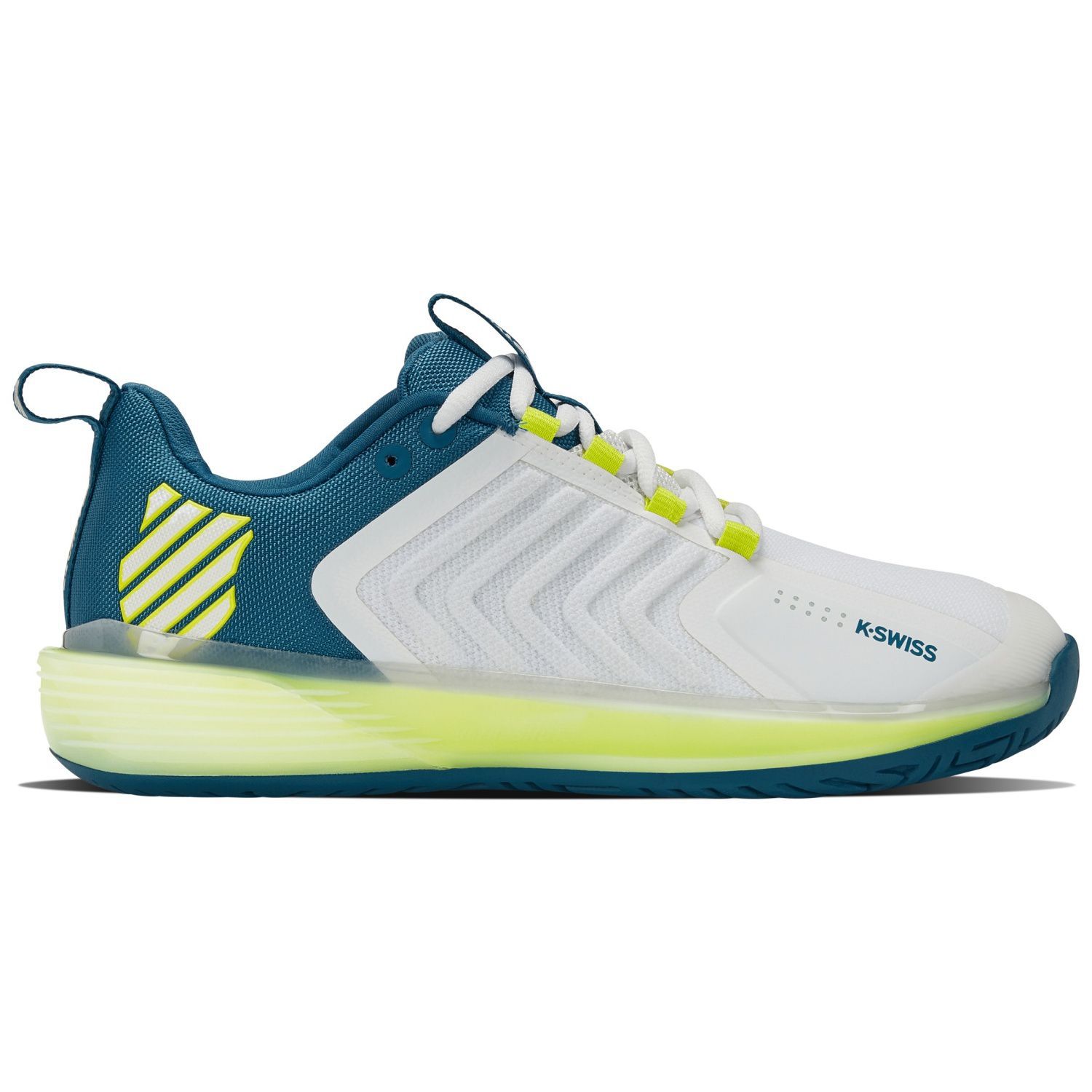 Zapatillas De Tenis Y Padel K-swiss Ultrashot 3 - blanco-verde - 