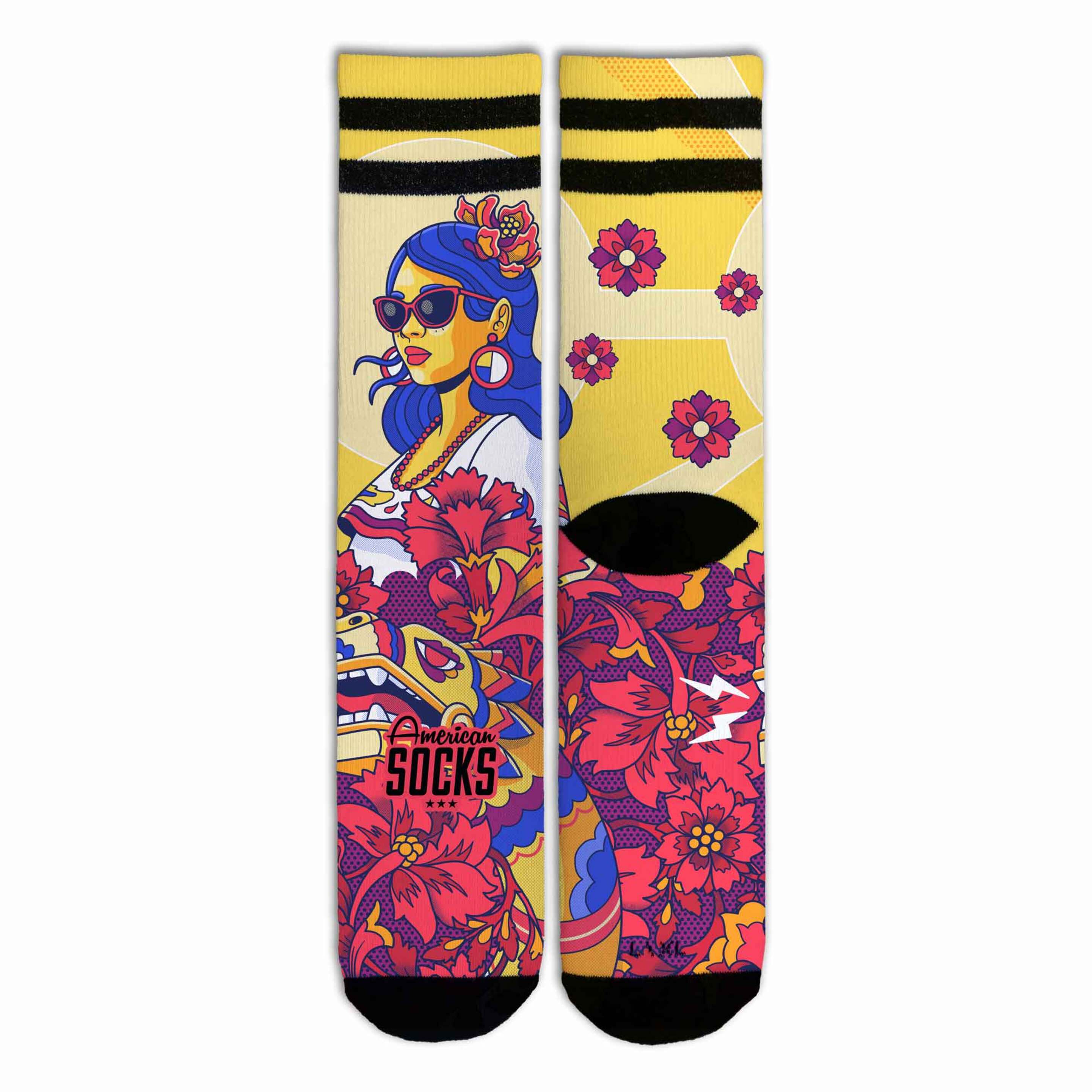 Calcetines American Socks Valentina Mid High