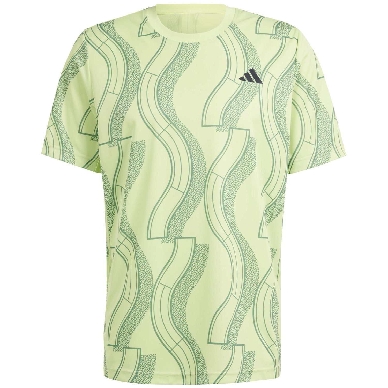 Camiseta adidas Club Graph - verde - 