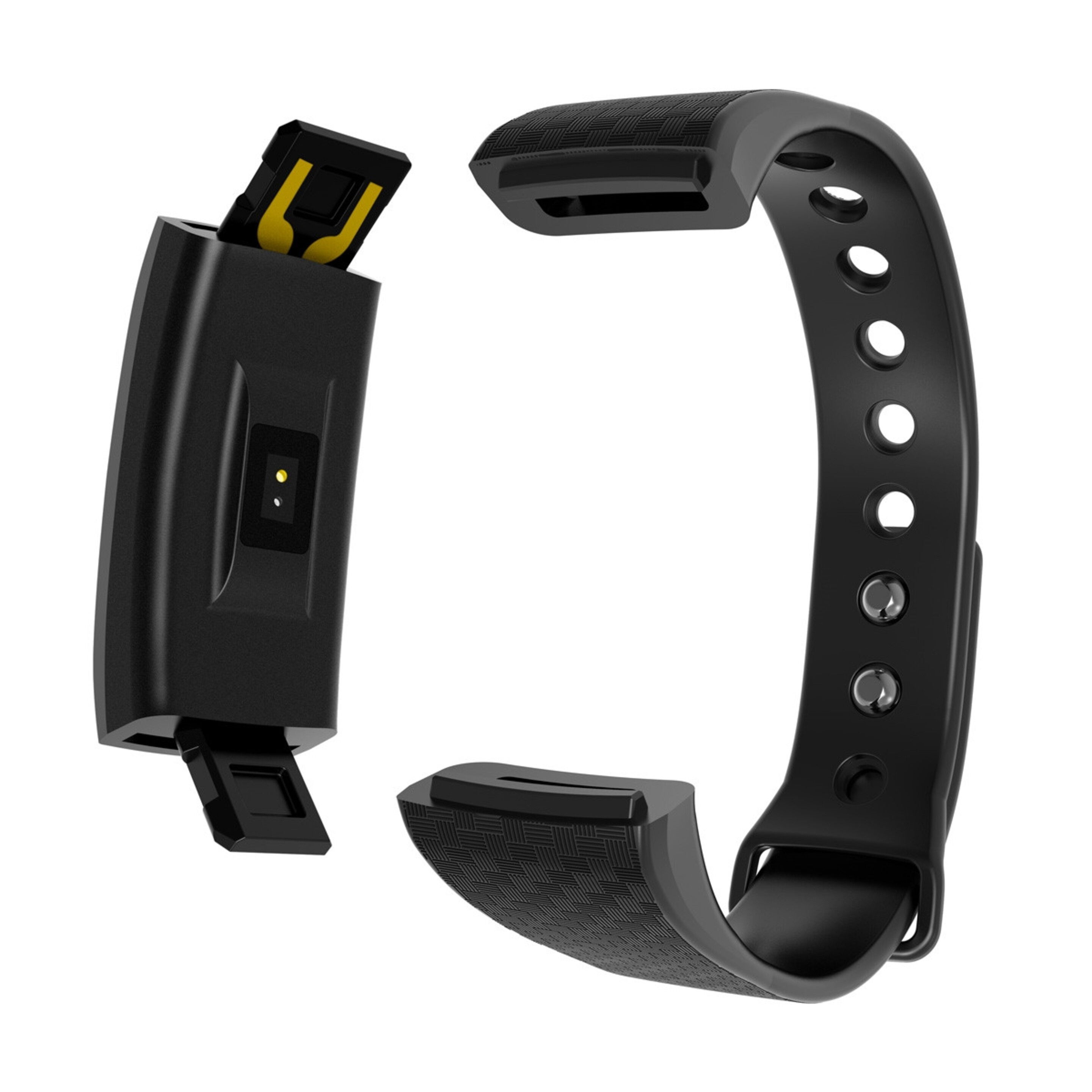 Muvit Io Pulsera De Actividad Y Sueño Pantalla Color Health Tensio Negra