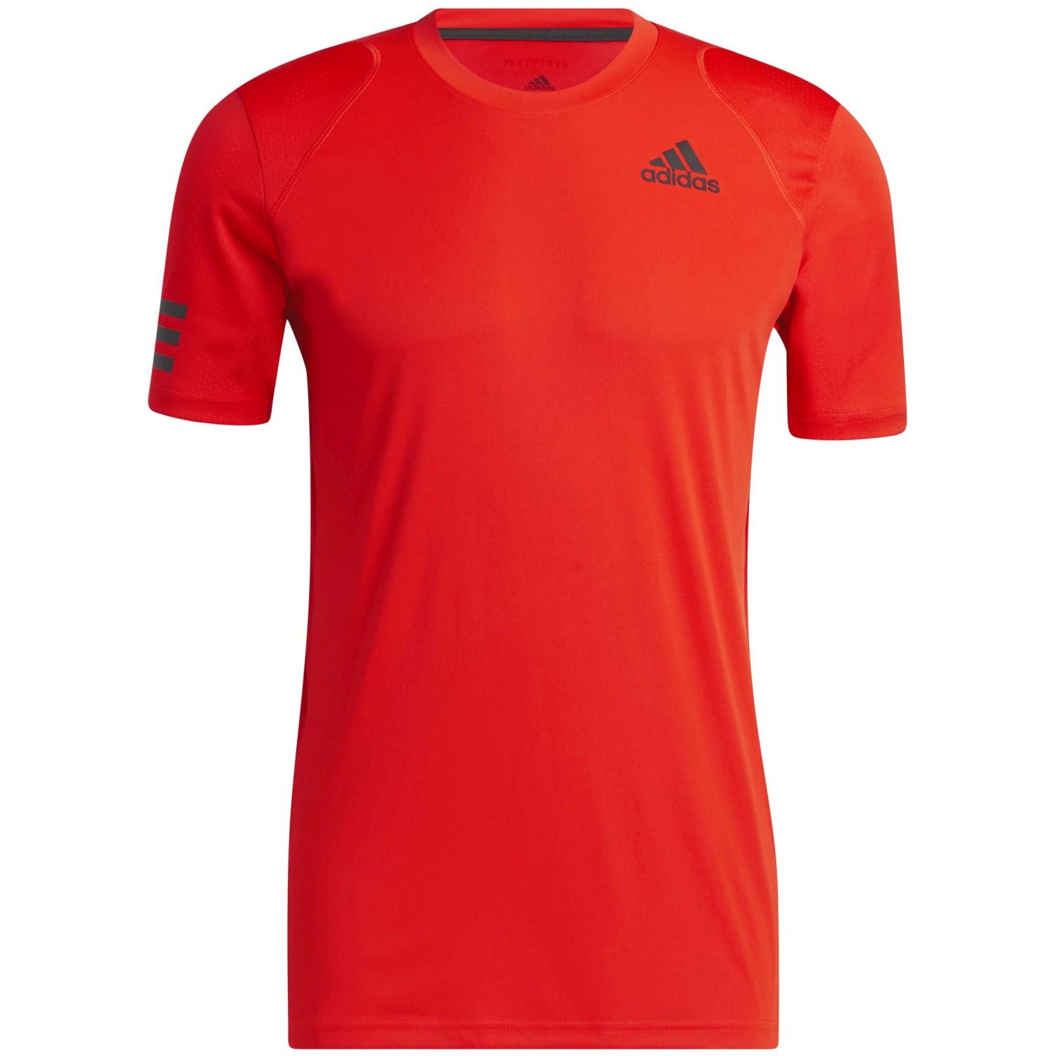 Camiseta adidas Club 3 Stripe - rojo - 