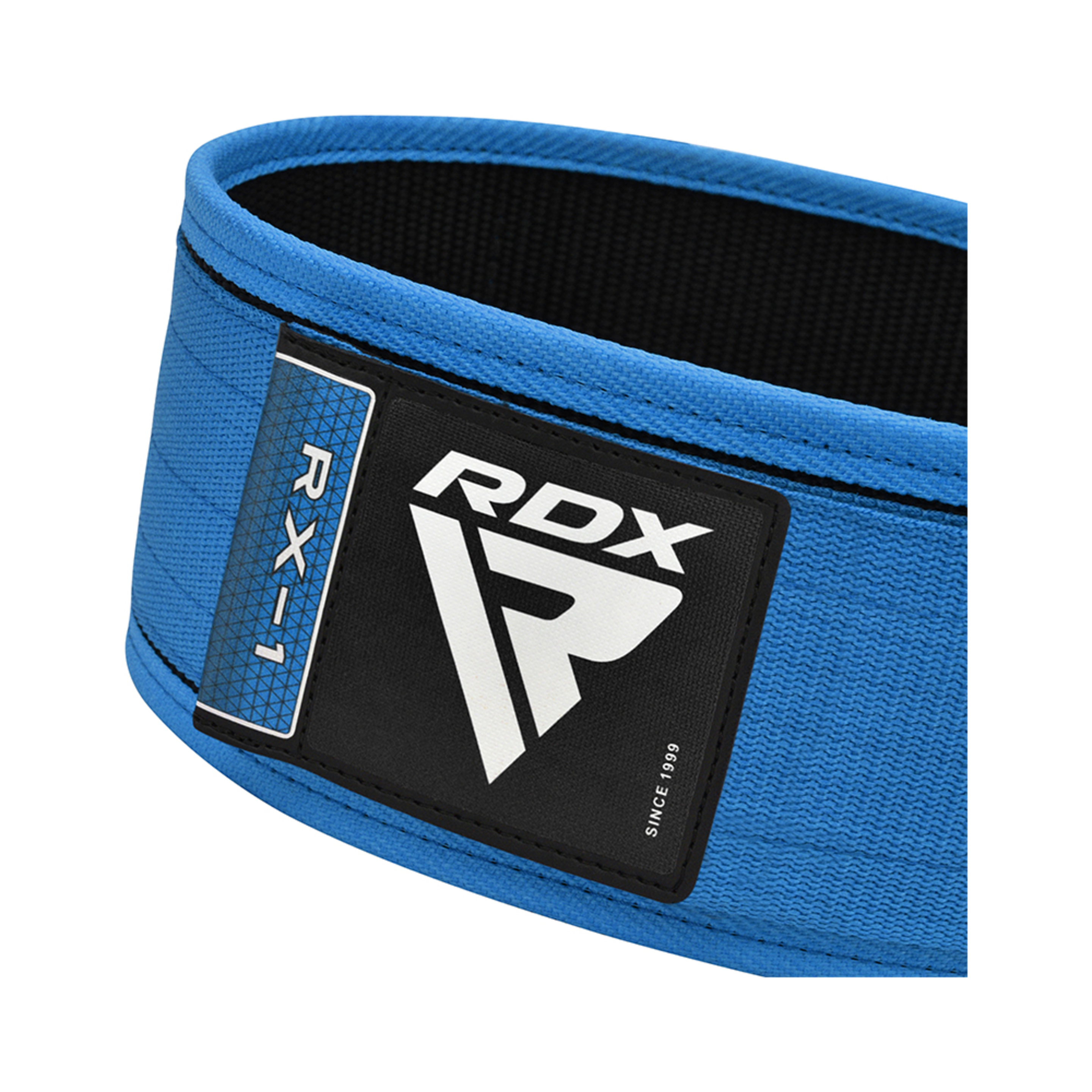 Cinturón De Fitness Rdx Wbs-rx1 - Azul - Weightlifting Powerlifting Fitness  MKP