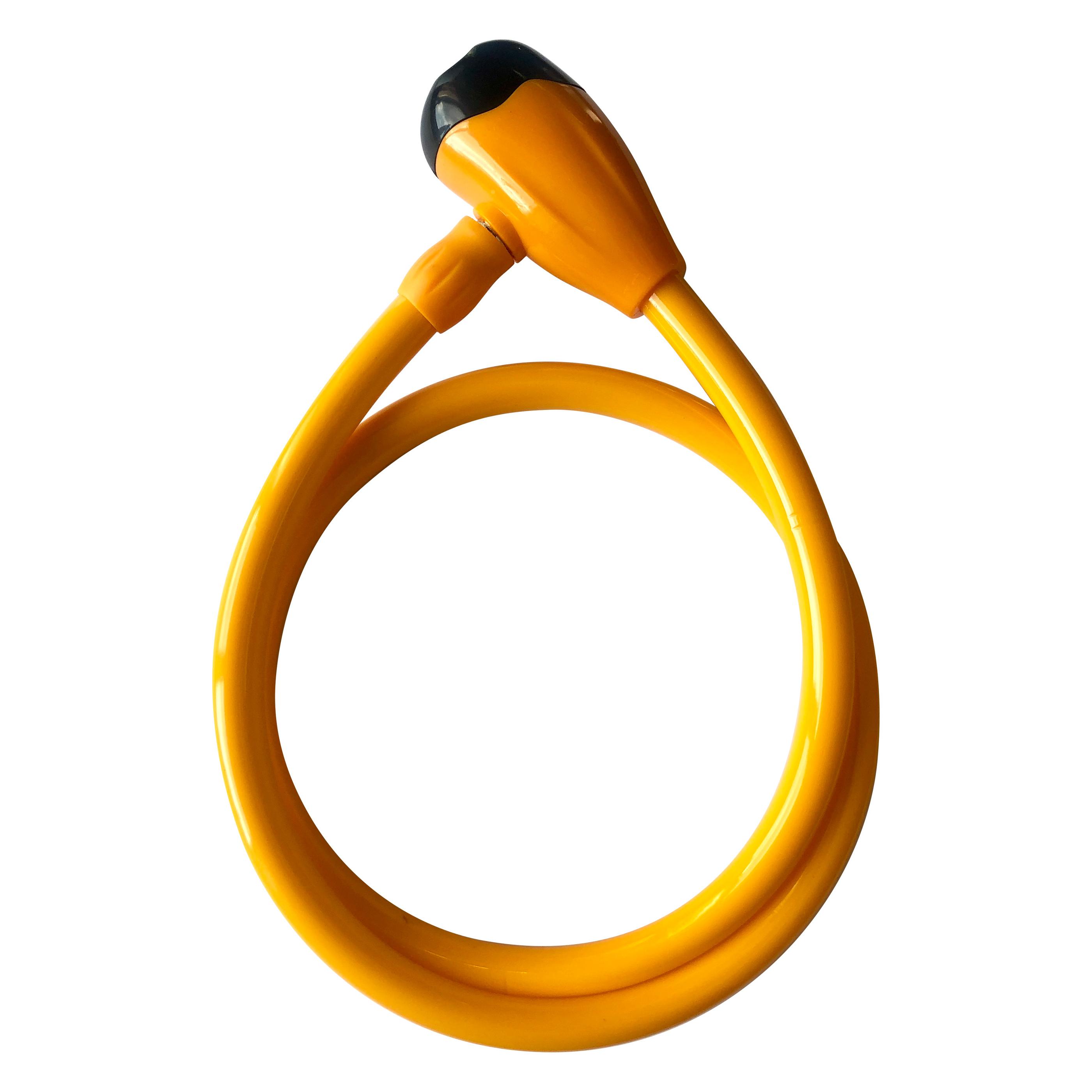 Cable Candado De Acero Golden Key Colores - naranja - 