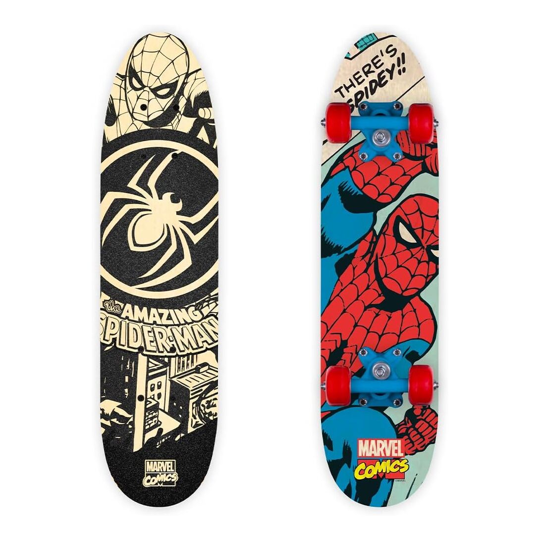Skateboard 24 Pulgadas Spider Man - negro - 