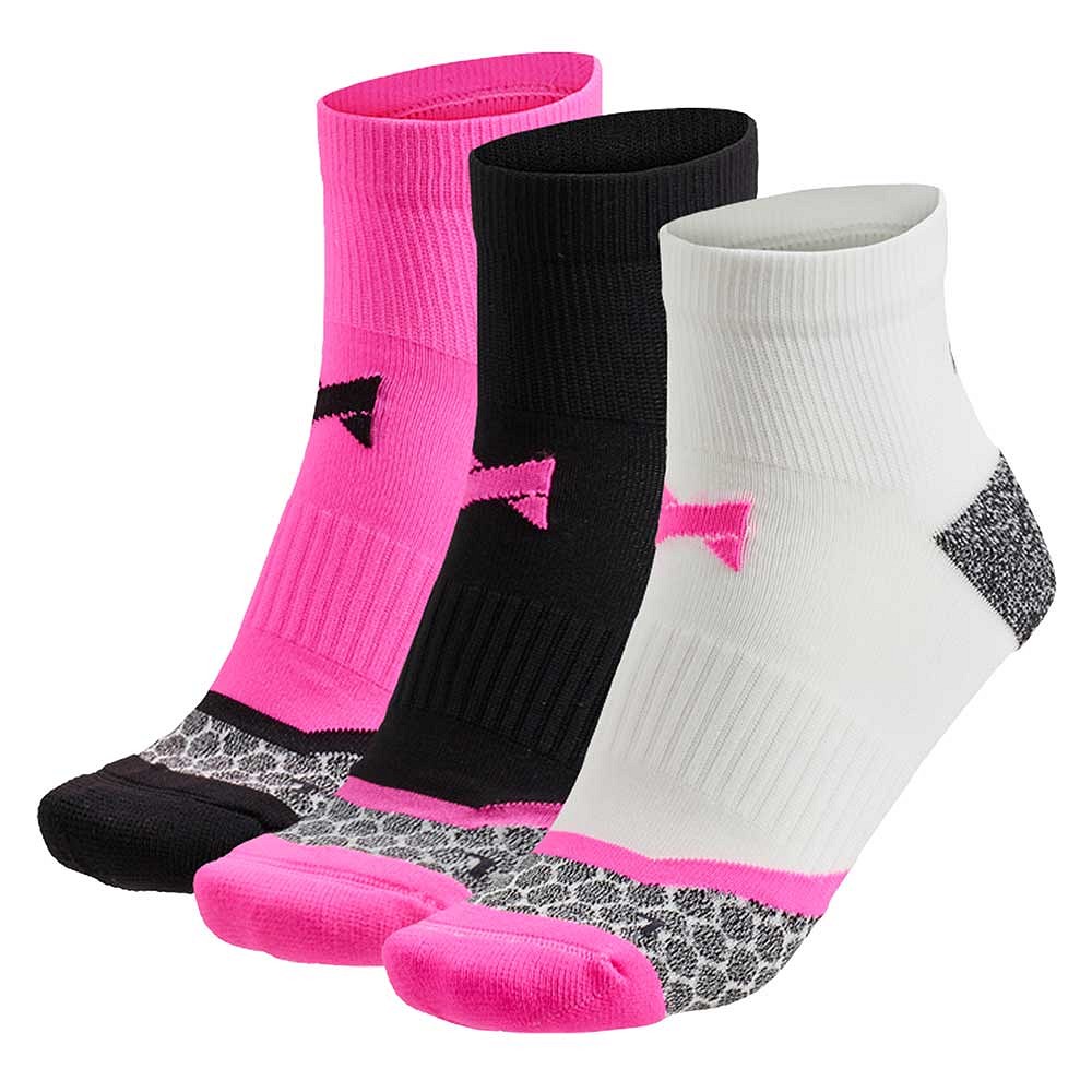 Paquete 3 Pares Calcetines Xtreme Sockswear Técnicos De Running - Rosa - Reflector Por Detrás  MKP