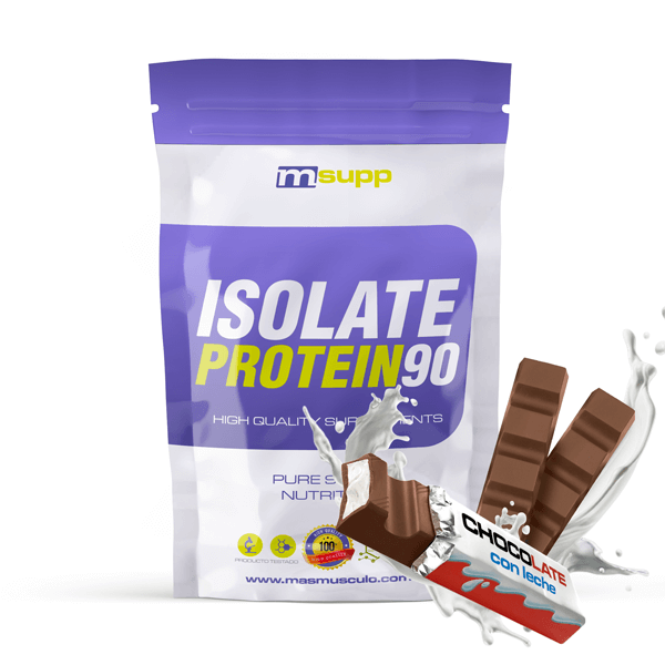 Isolate 90 Cfm - 500 G De Mm Supplements Sabor Chocolate Con Leche