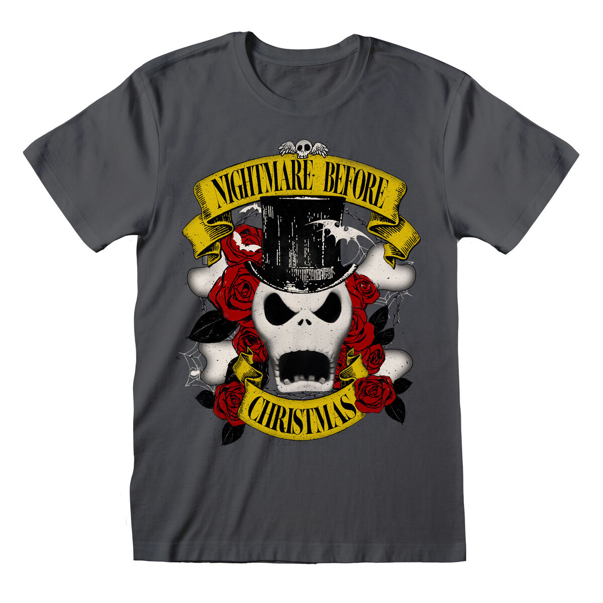 Camiseta De Manga Corta The Nightmare Before Christmas Top Hat Jack