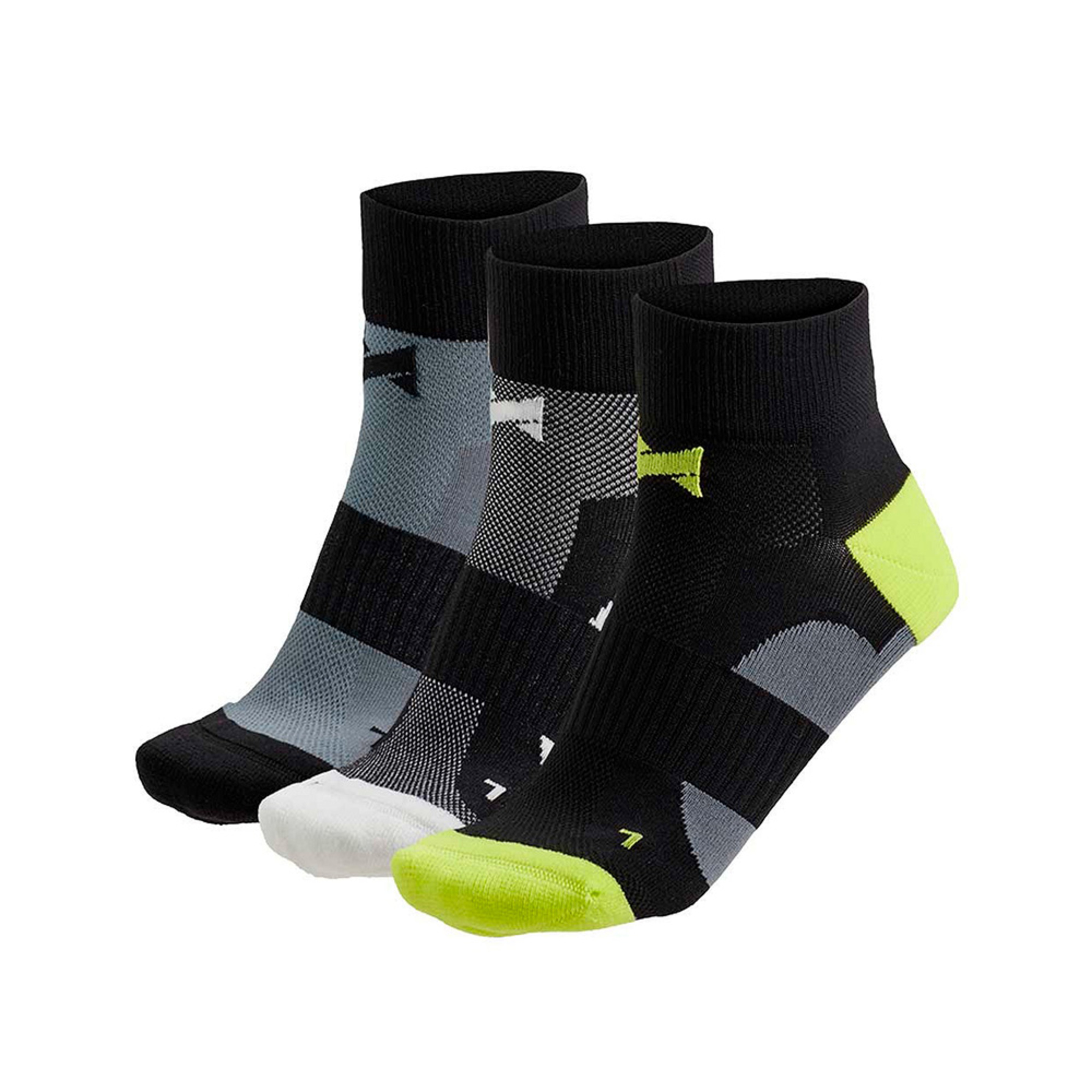 Pack 3 Pares Meias Xtreme Sockswear Para Ciclismo/btt - negro - 