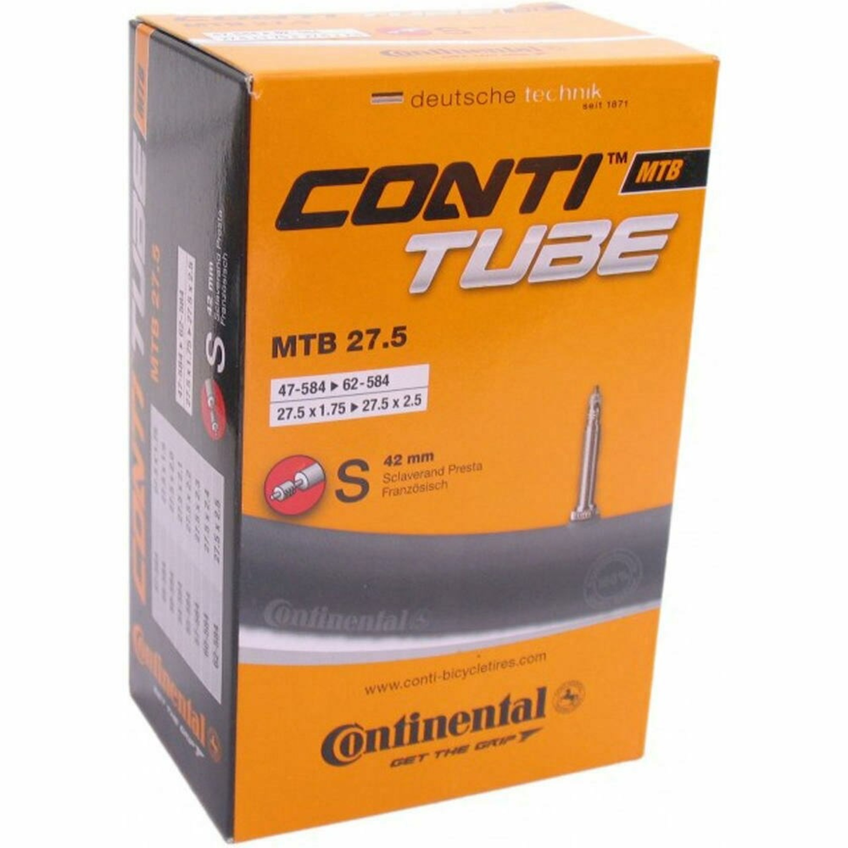 Tubo Continental 27,5x 1,75. Para Bicicleta Mtb