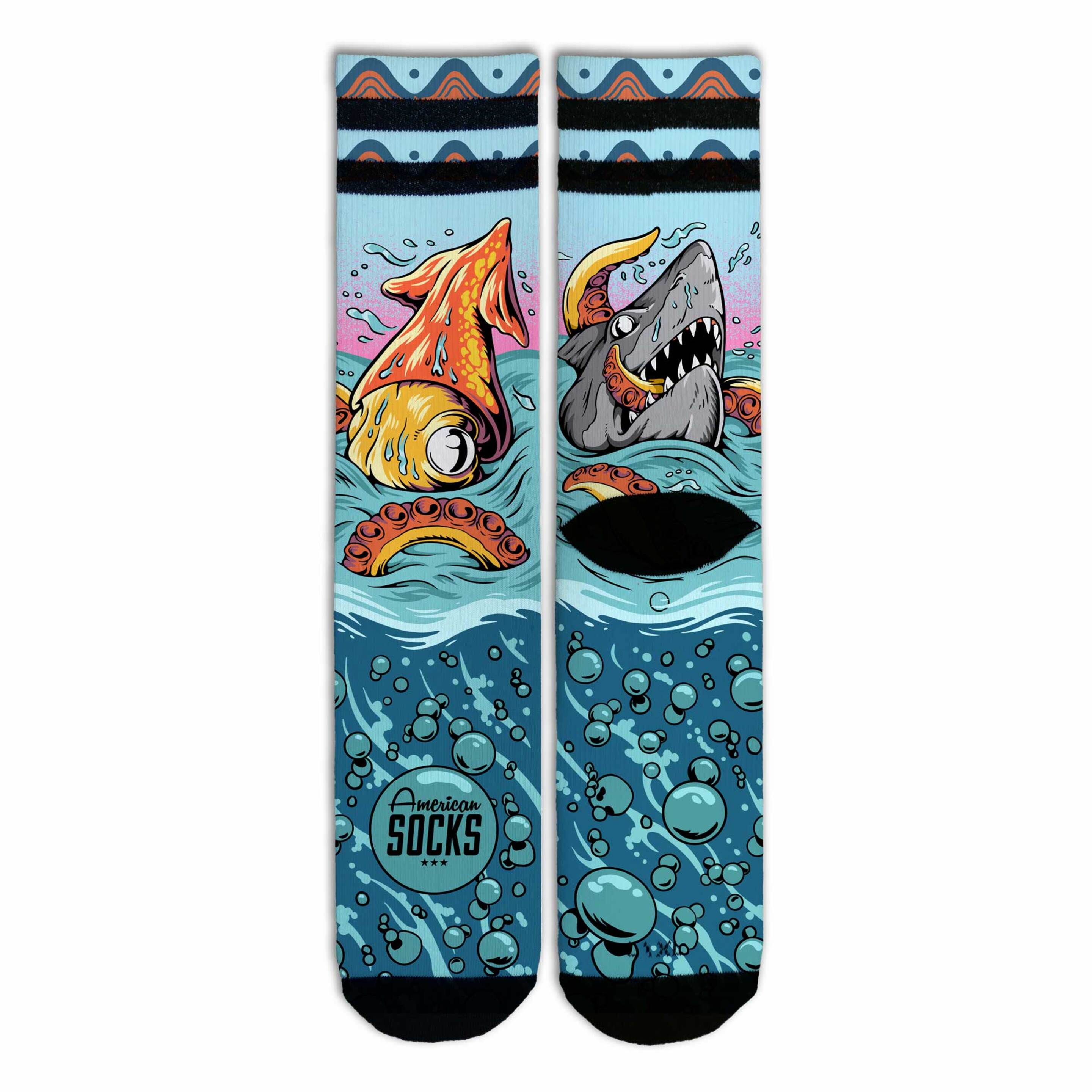 Calcetines American Socks Seamonsters Mid High