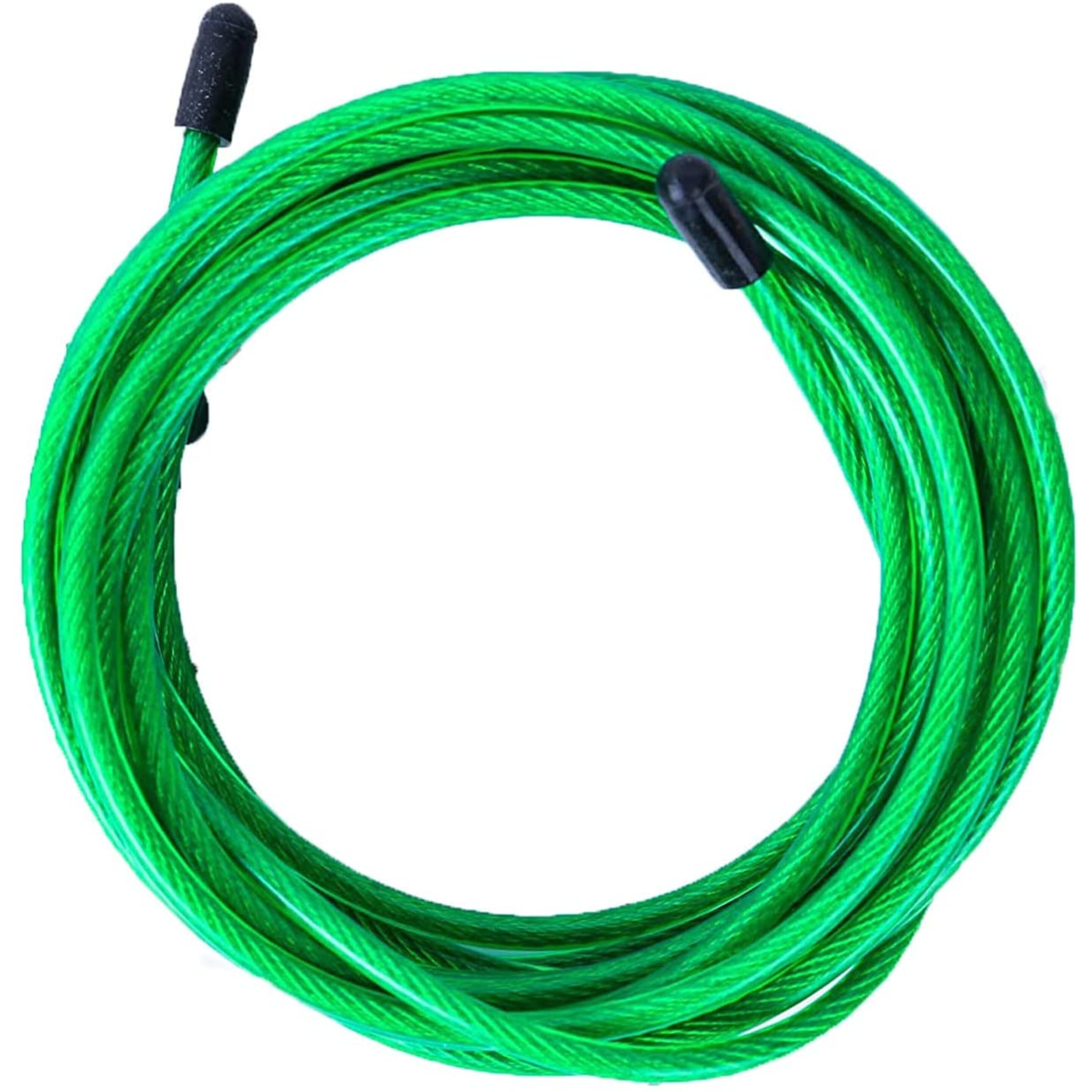 Cable De Repuesto Para Comba De Saltar Pvc Verde Y Acero De 4 Mm