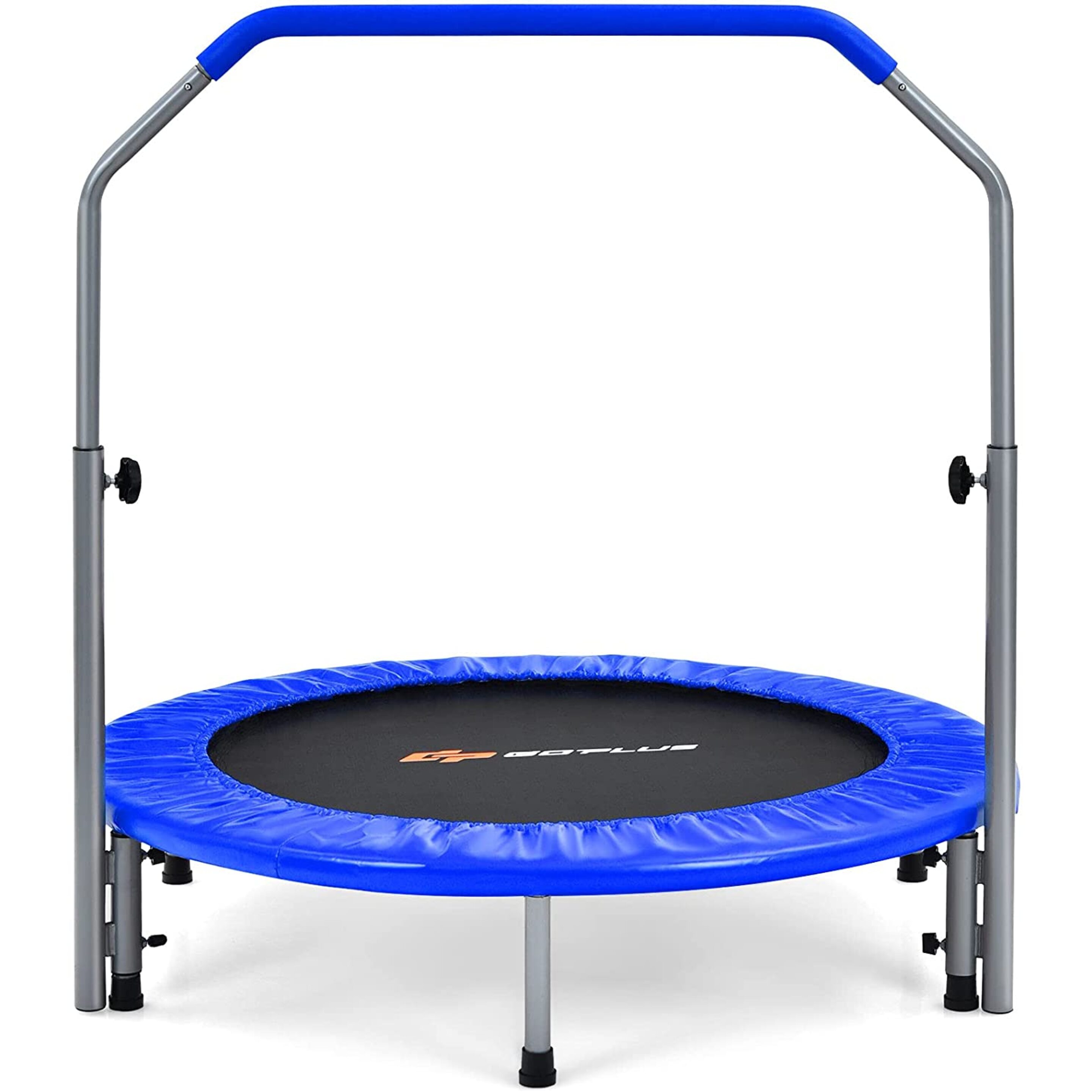 Mini Trampolín Fitness Plegable 150 Kg - azul - 