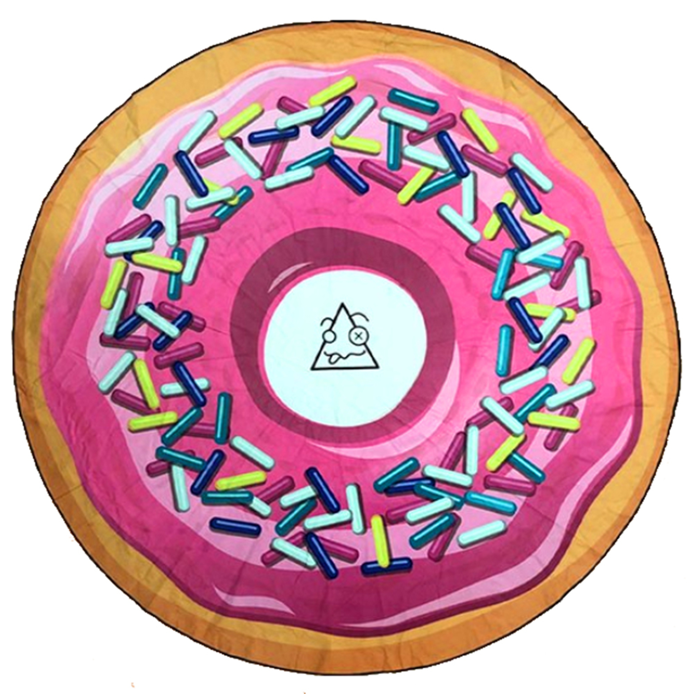 Toalla Be Crazy Donut - Rosa - Vuélvete Crazy  MKP