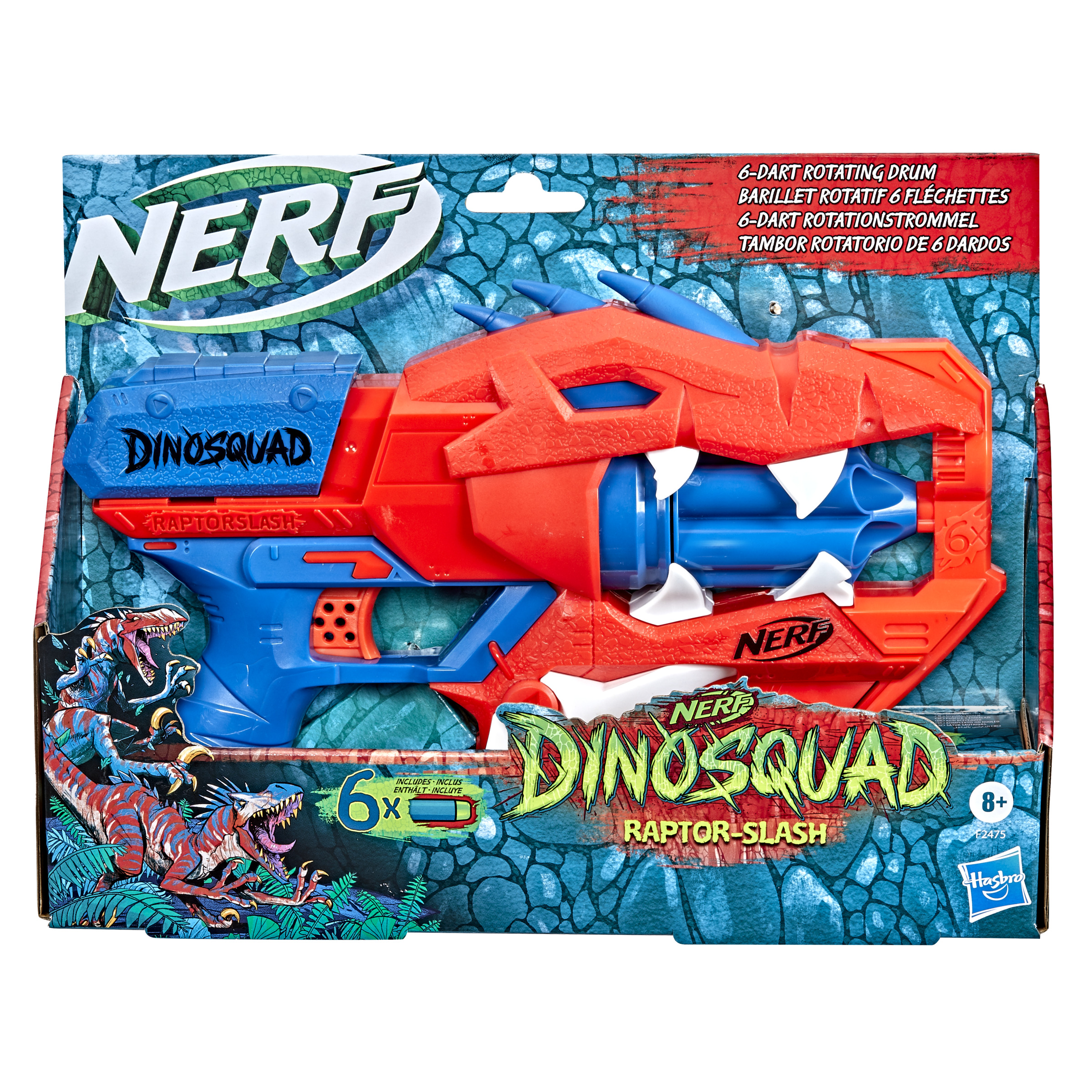 Lanzador Nerf Dinosquad Raptor-slash