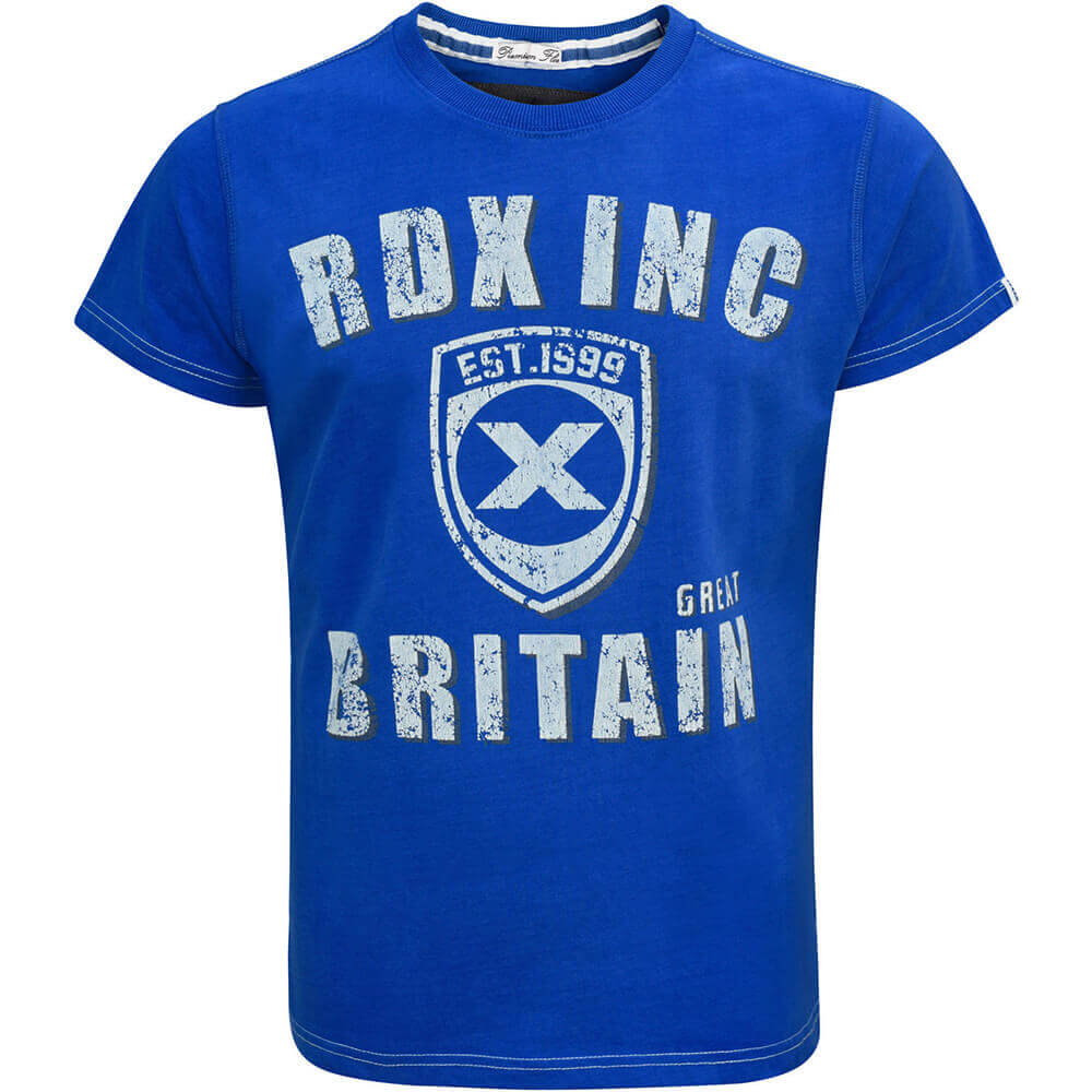 Camiseta "britain" Rdx - azul - 
