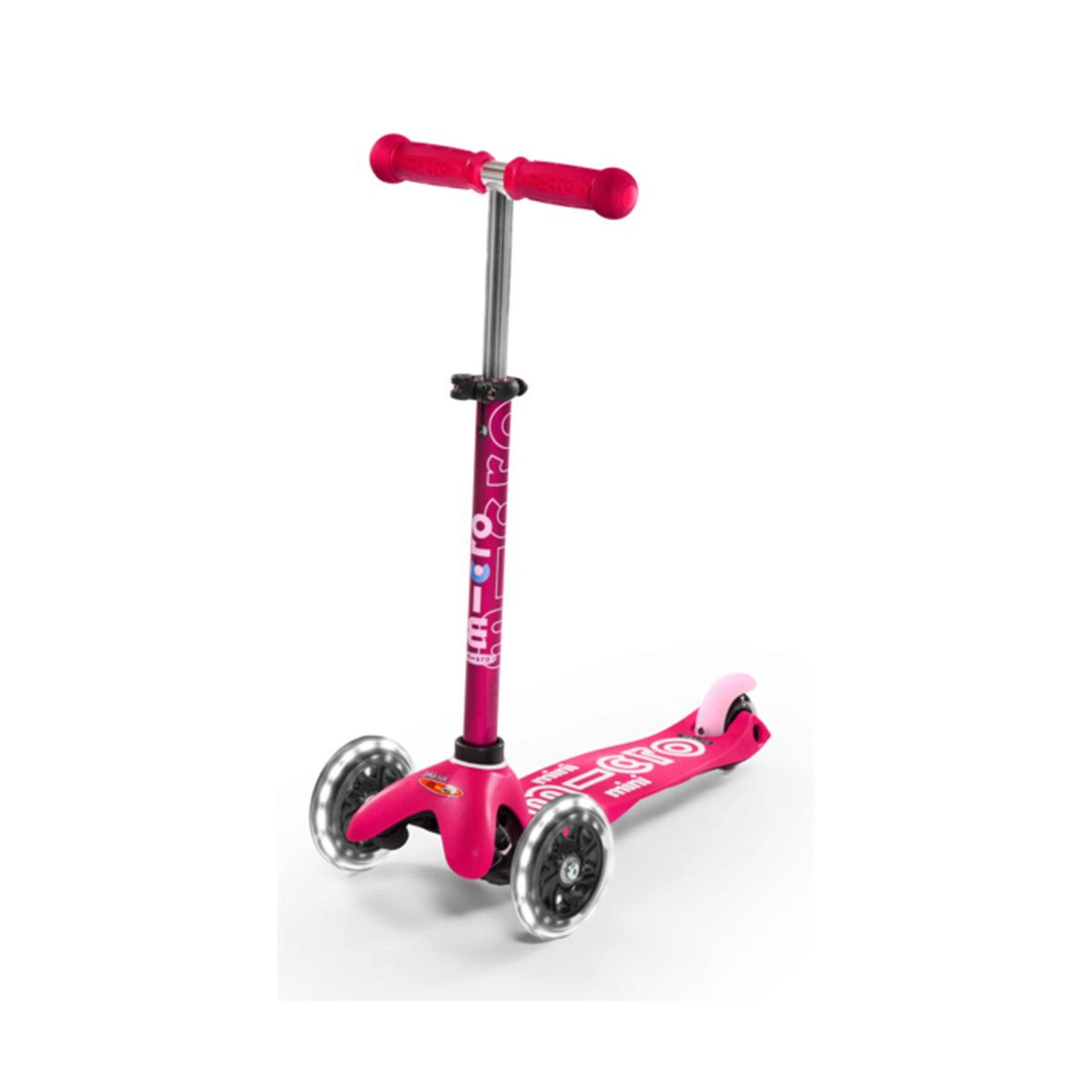 Patinete Mini Micro Deluxe Rosa Led