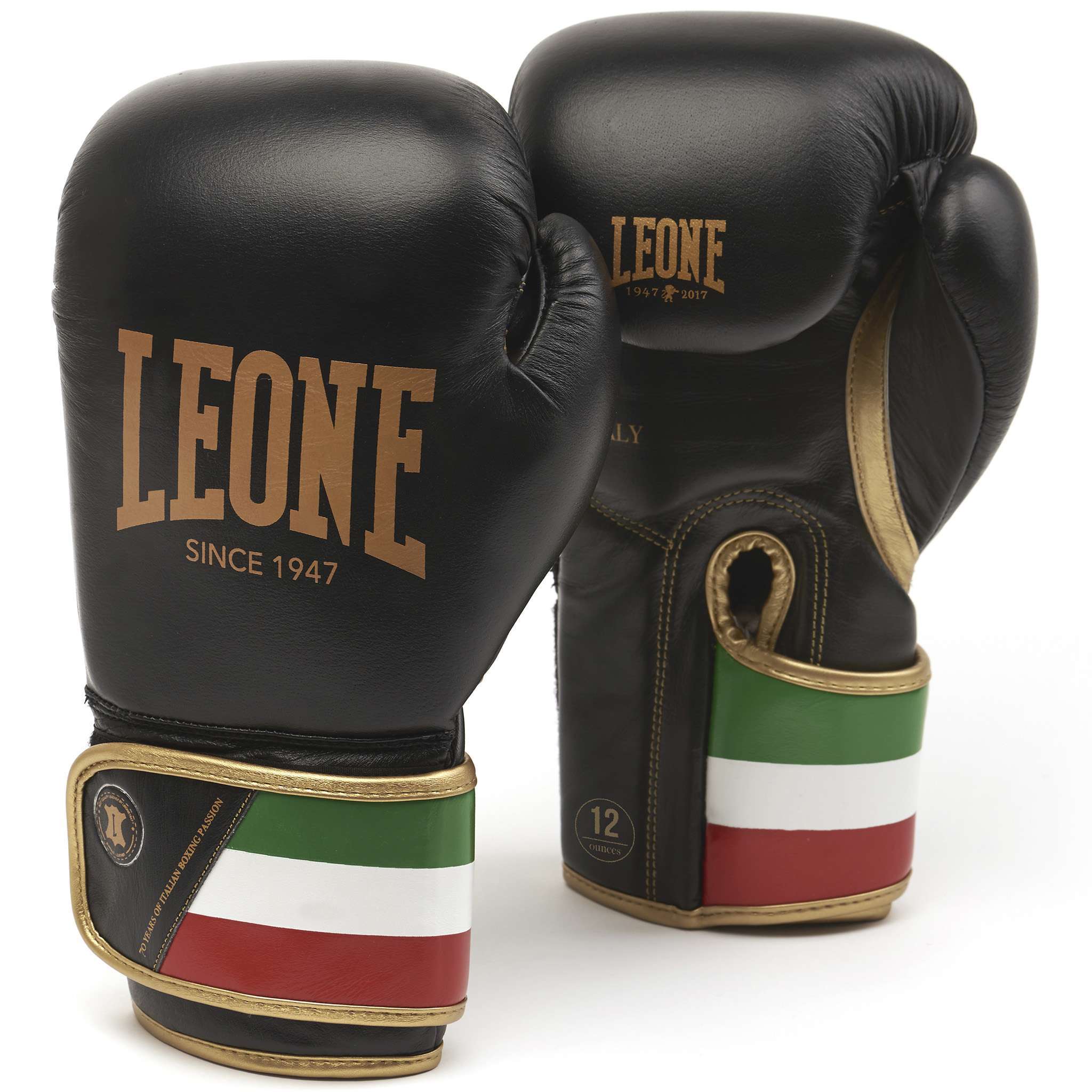 Guantes De Boxeo Leone1947 Italy '47 - negro - 