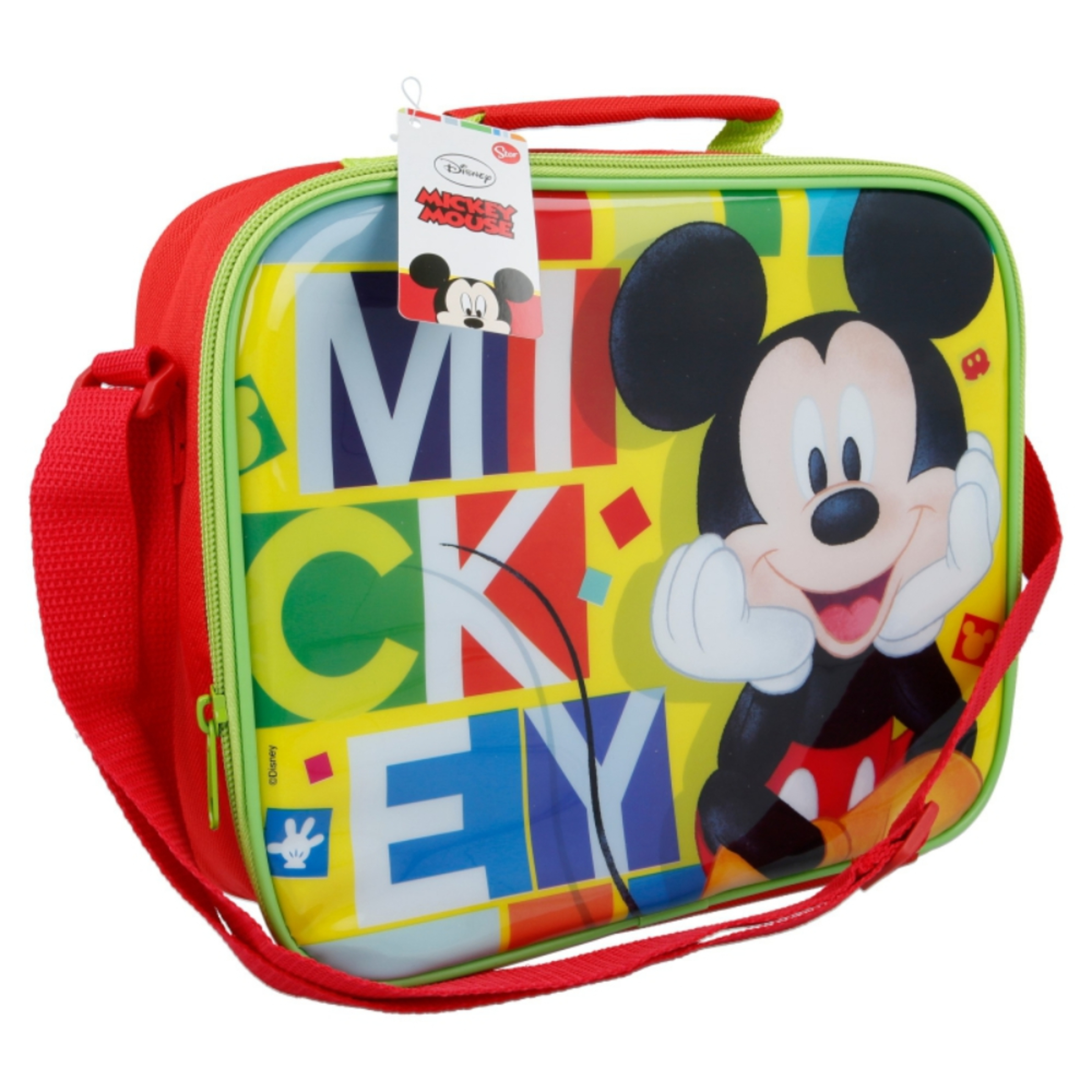 Bolsa Portaalimentos Mickey Mouse 62155 - rojo - 