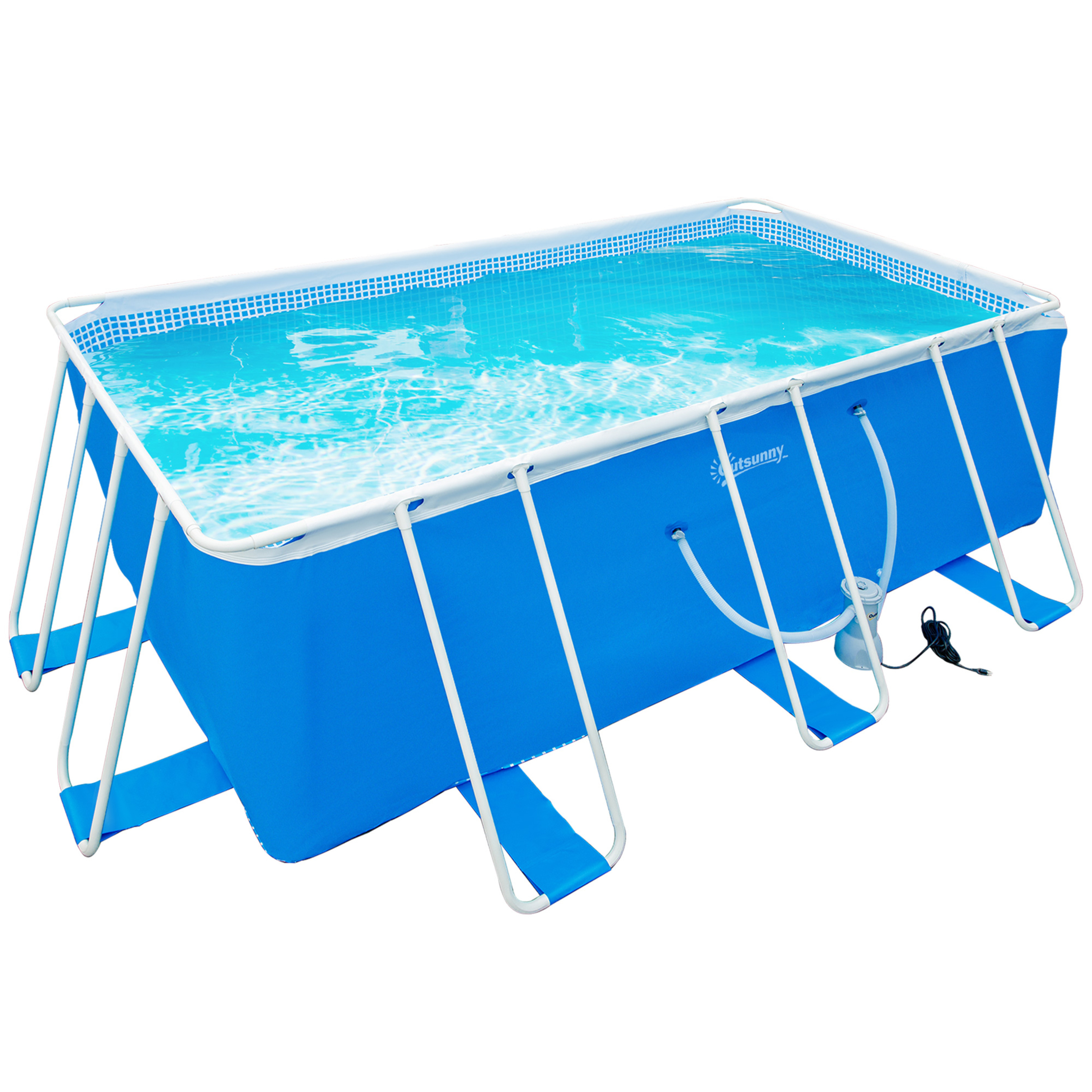 Piscina Com Purificador Outsunny 848-030v90bu