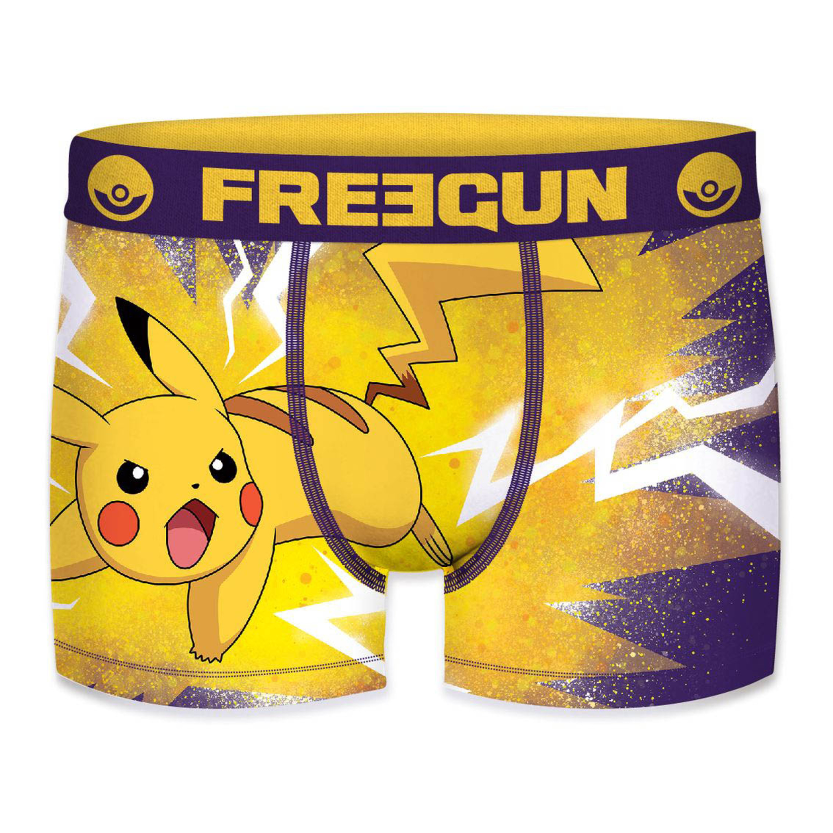 Calzoncillo Picachu Pokemon Freegun Para Niño - multicolor - 