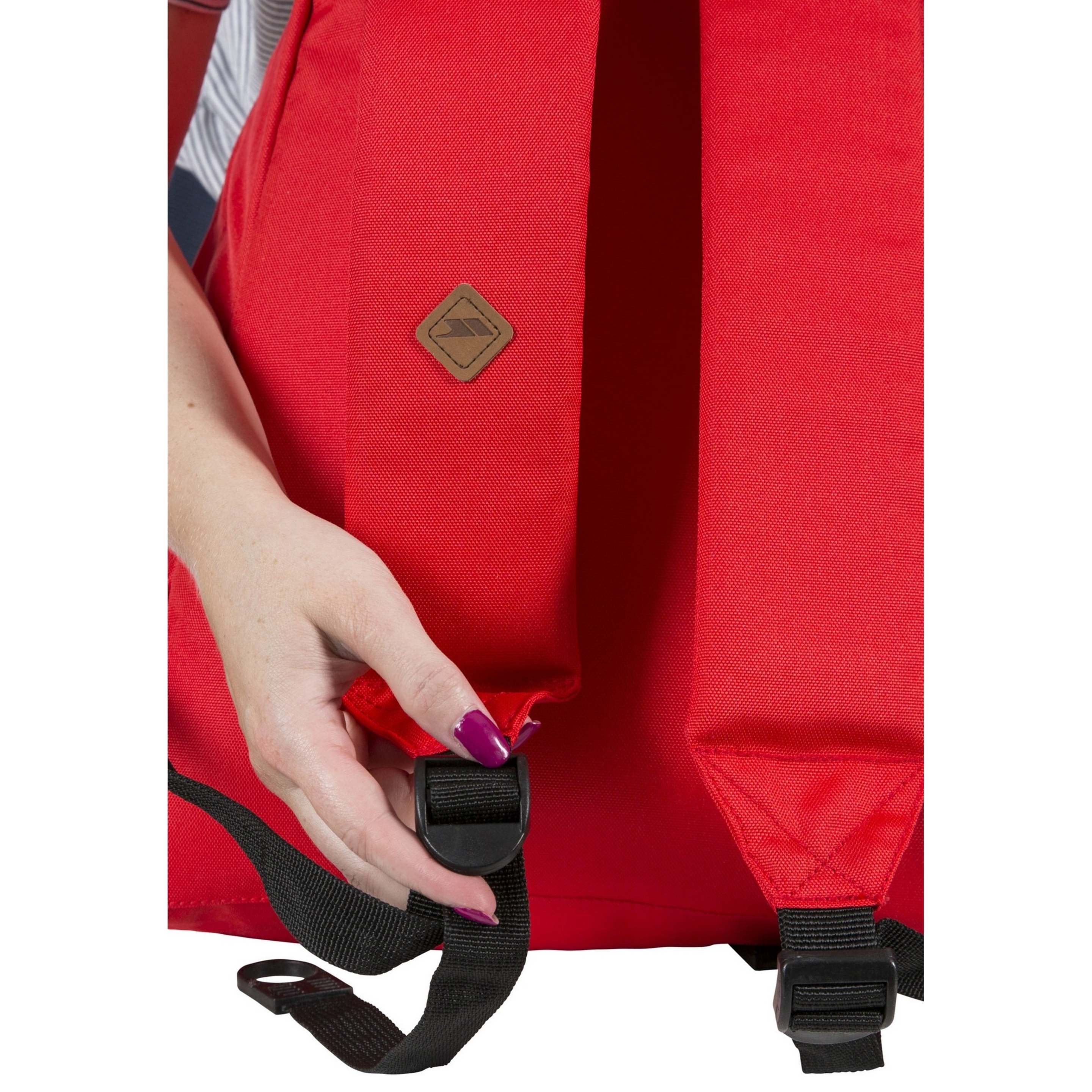 Mochila Casual Modelo Aabner Trespass (Rojo)