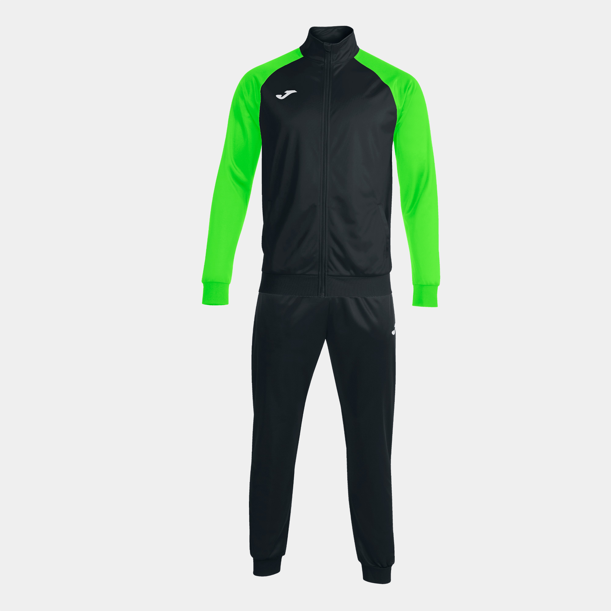 Chándal Joma Academy Iv Negro Verde Flúor