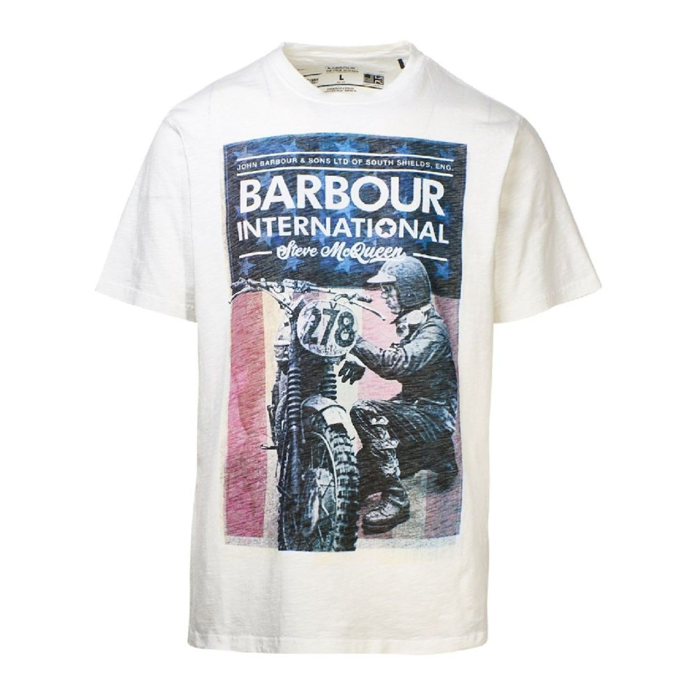 Camiseta Barbour Algodón Batee0392mtswh32