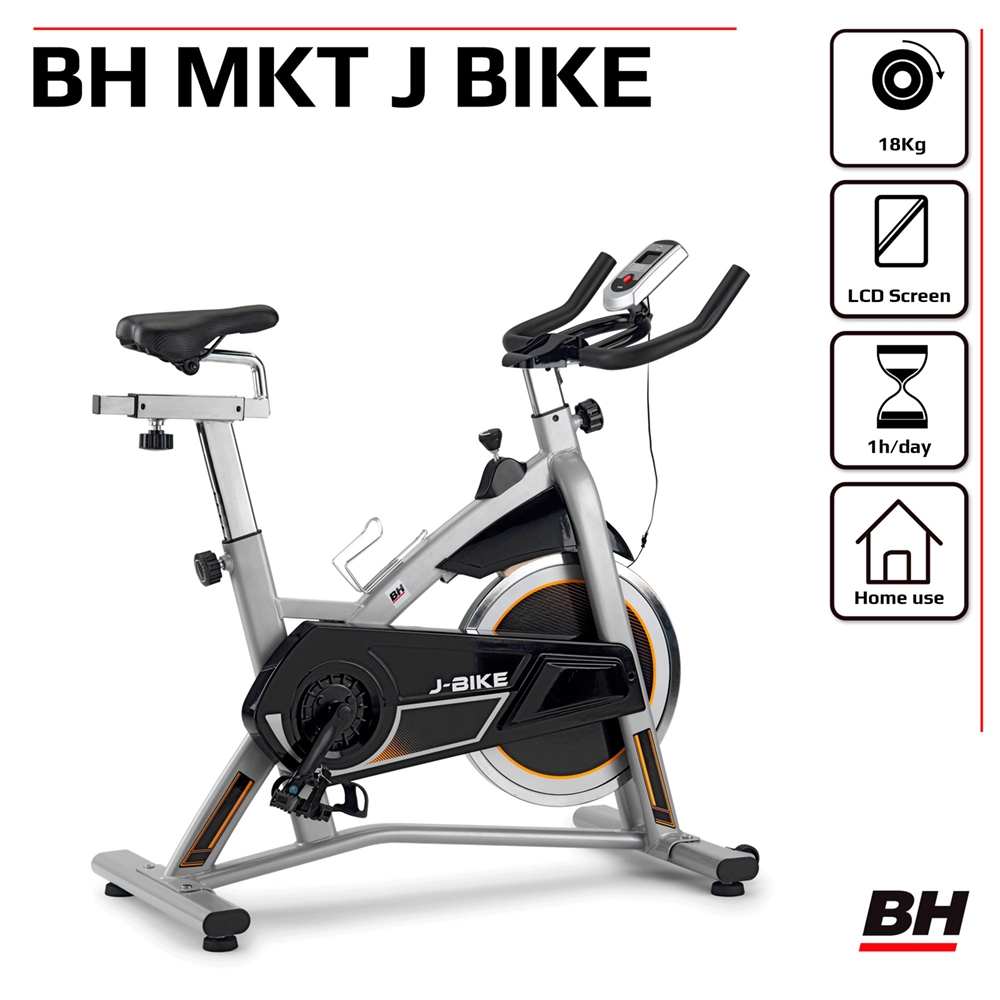 Bicicleta Indoor Bh Fitness Mkt Jet Bike H9135rf Volante De Inércia 18kg | Sport Zone MKP