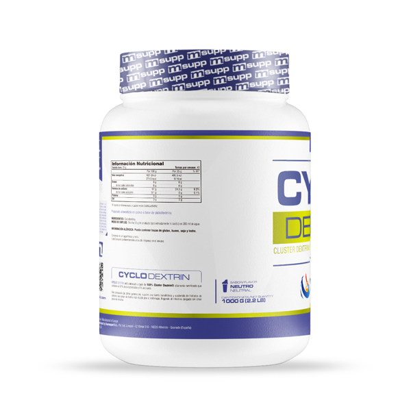 Ciclodextrina (cluster Dextrin) - 1kg De Mm Supplements Sabor Neutro  MKP
