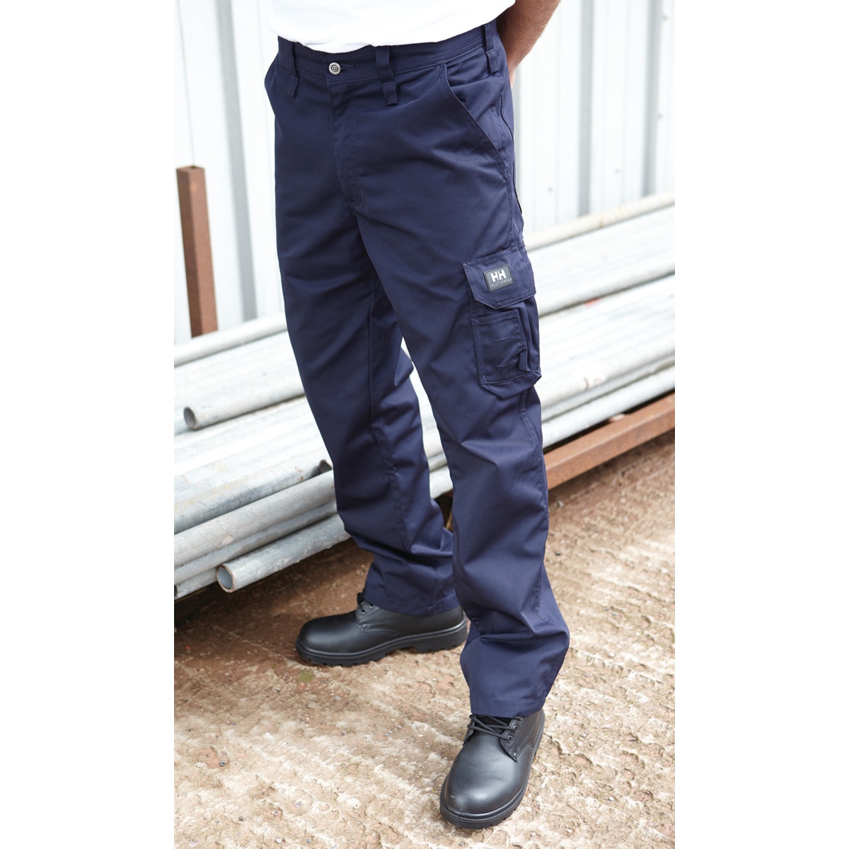 Pantalones De Trabajo Servicio Modelo Ashfrod (longitud Pierna Regular) Helly