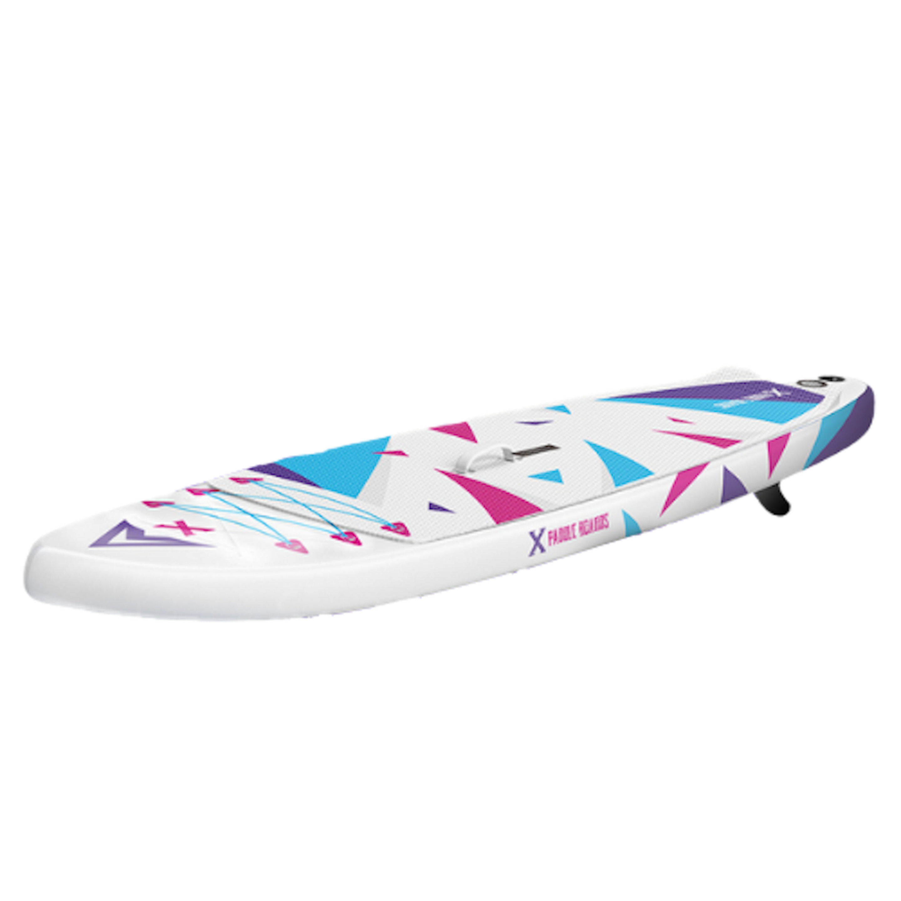 Tabla De Paddle Surf Hinchable  X-fun Kayak  320 X 82 X 15 Cm - Azul Claro/Rojo  MKP