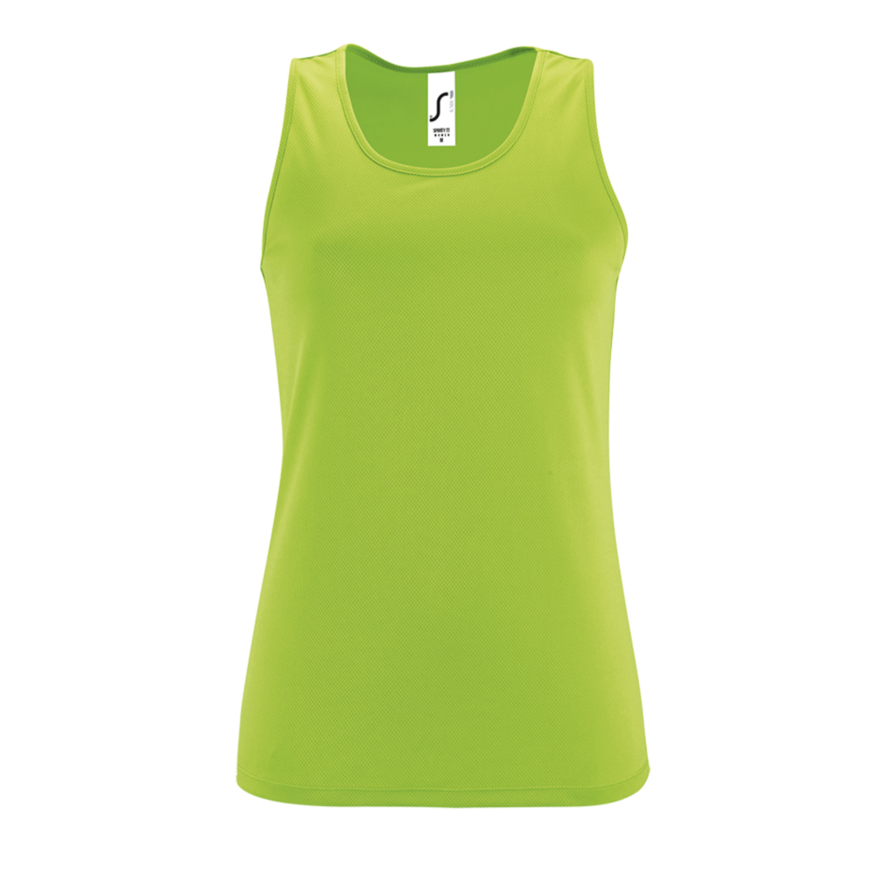 Camiseta Feminina Sporty Women Raglan Sleeve - verde-fluor - 