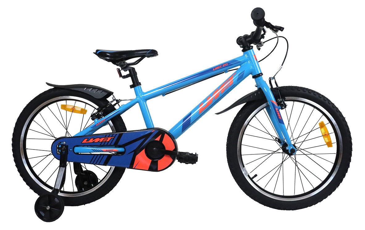 Bicicleta Montaña 20" Umit Aluminio 200 - azul-naranja - 