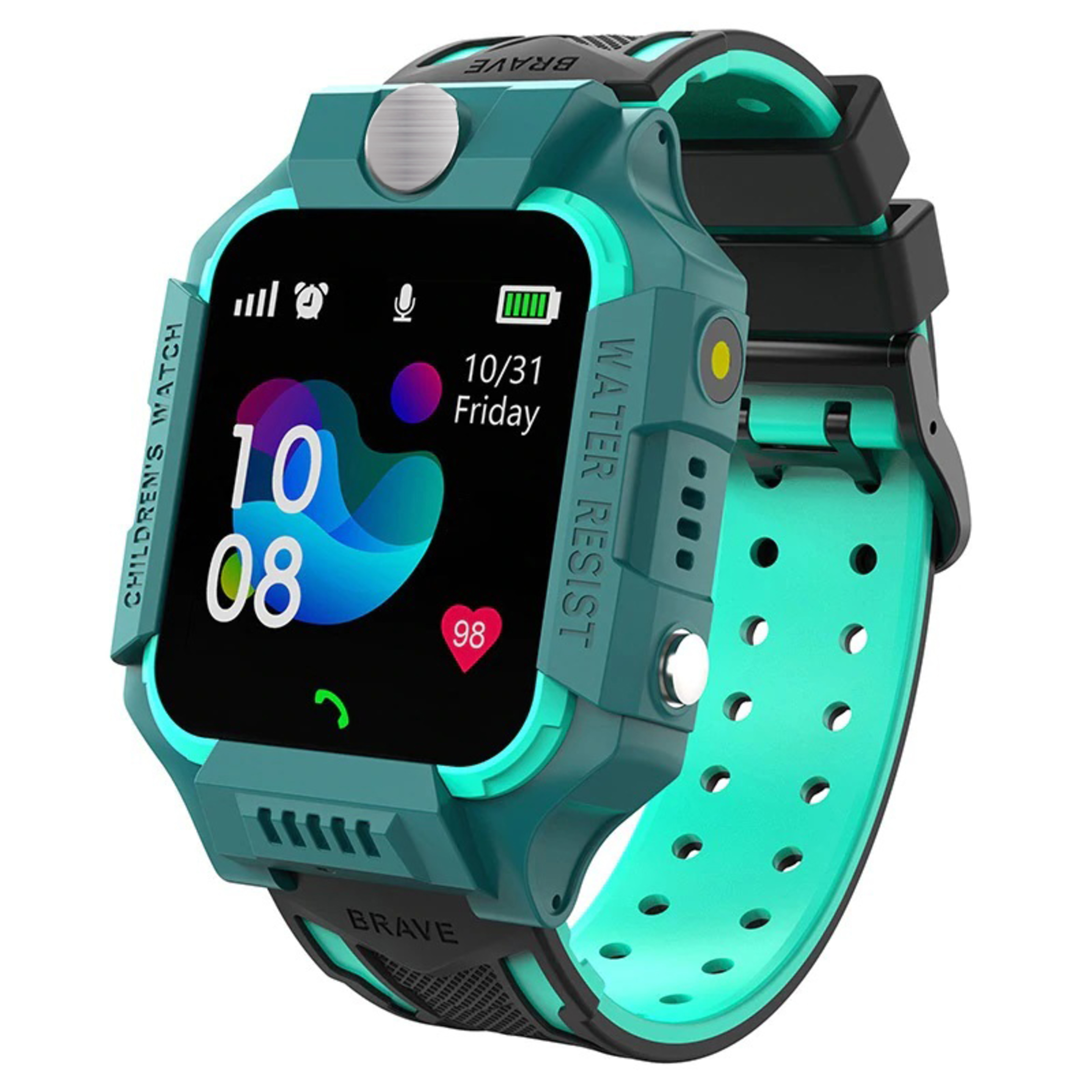 Kids Gps Smart Watch Azul