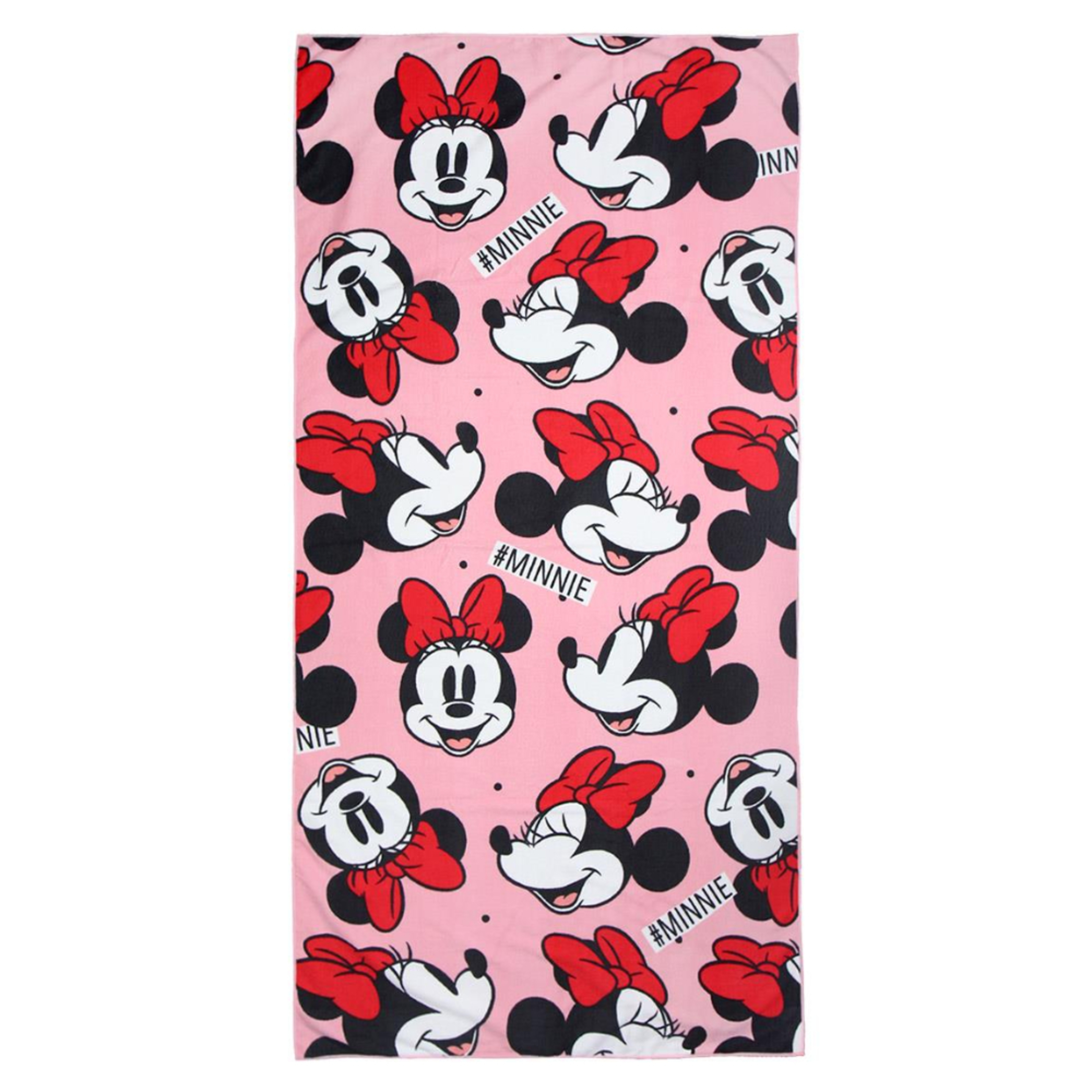 Toalha Minnie Mouse 64318 Disney - rosa - 