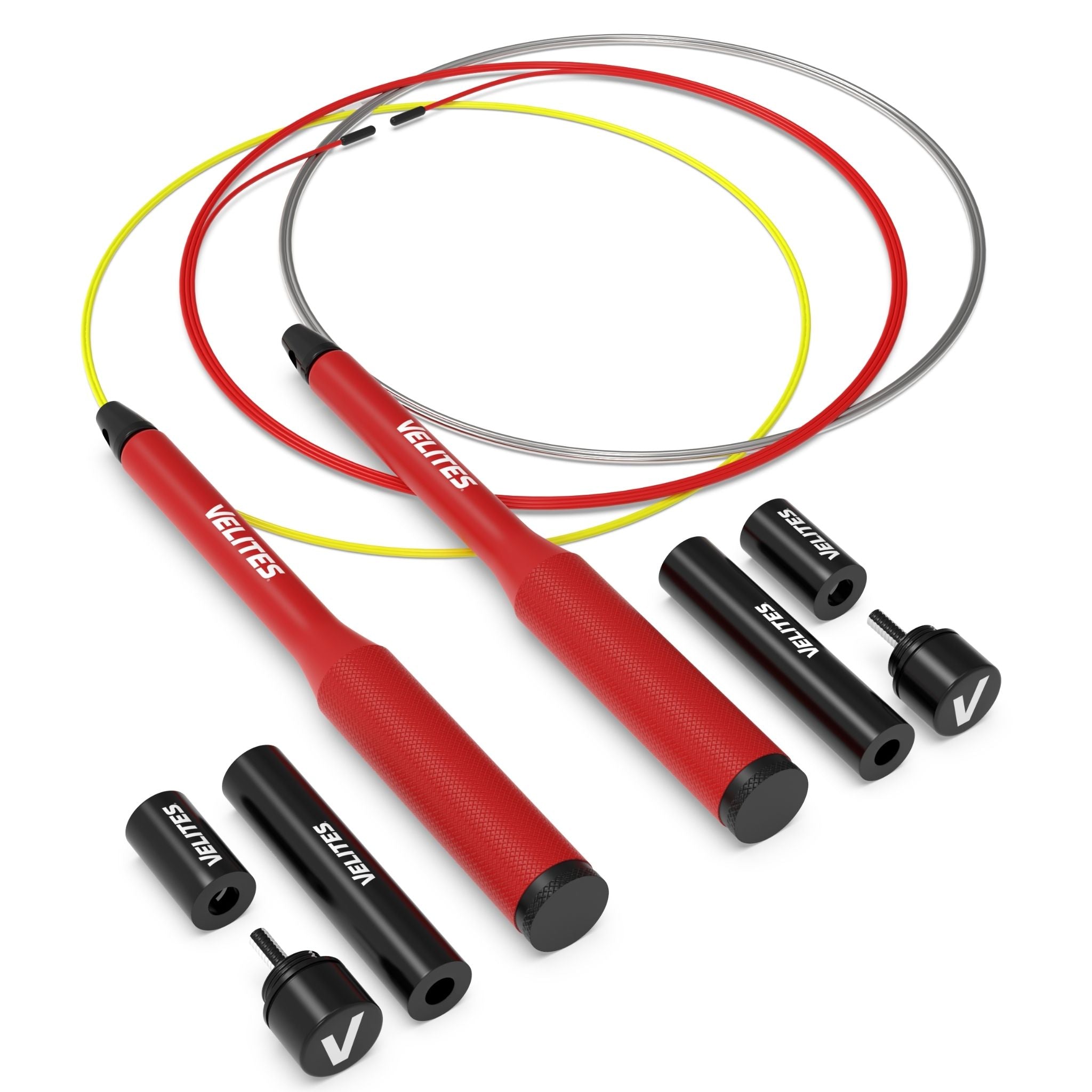 Pack Comba Fire 2.0 Velites + Lastres + Cables - rojo - 