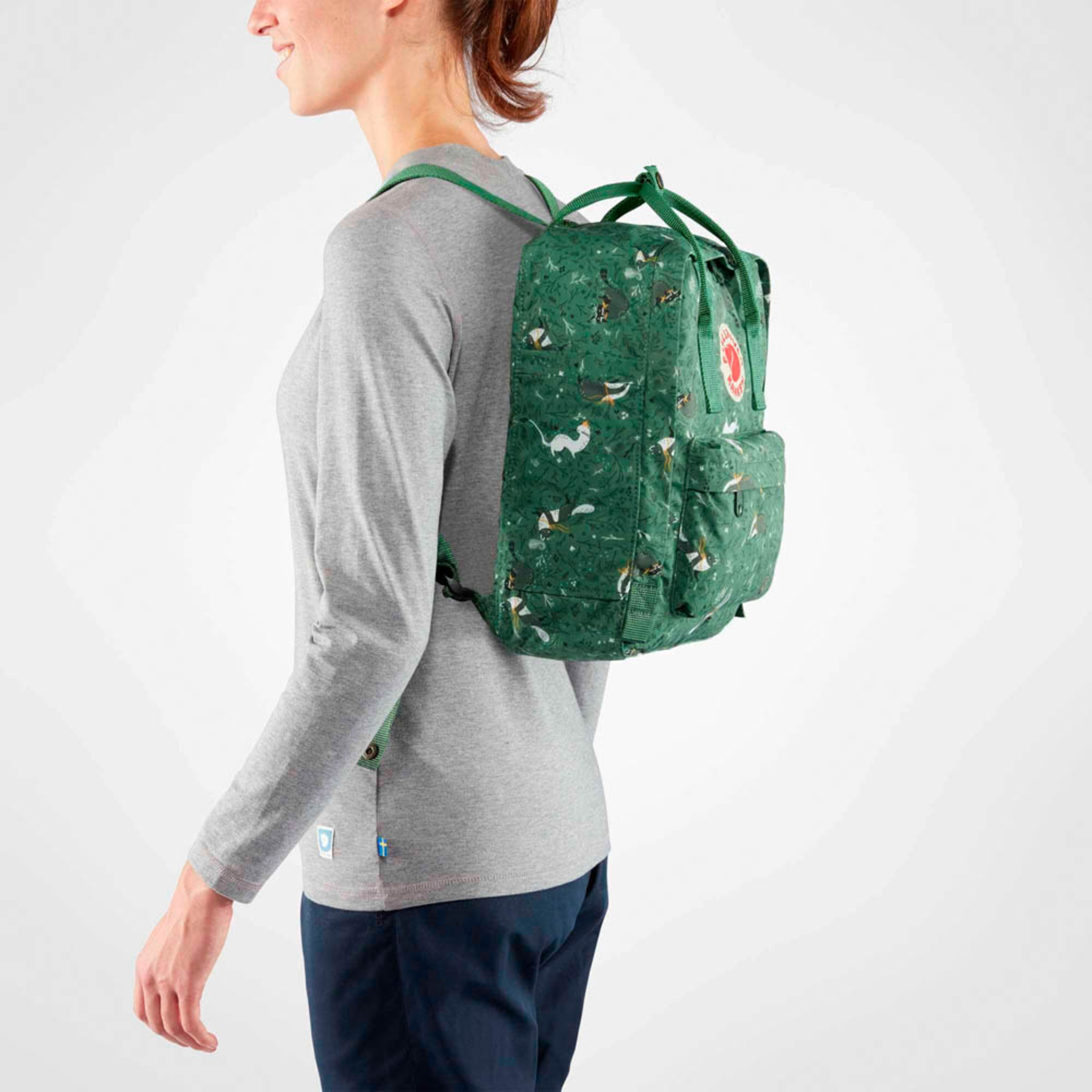 Mochila Kånken Art Green Fable