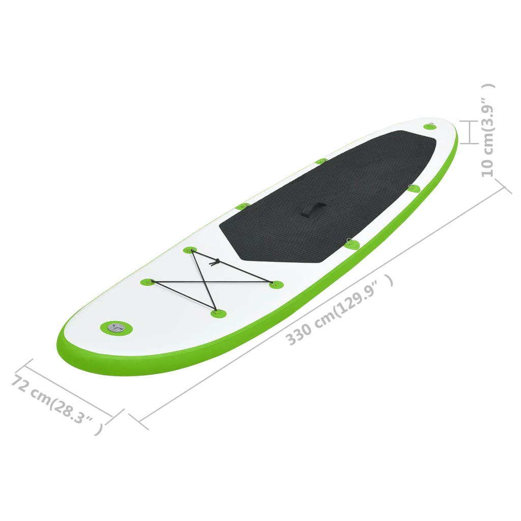 Juego De Tabla De Paddle Surf Hinchable Vidaxl