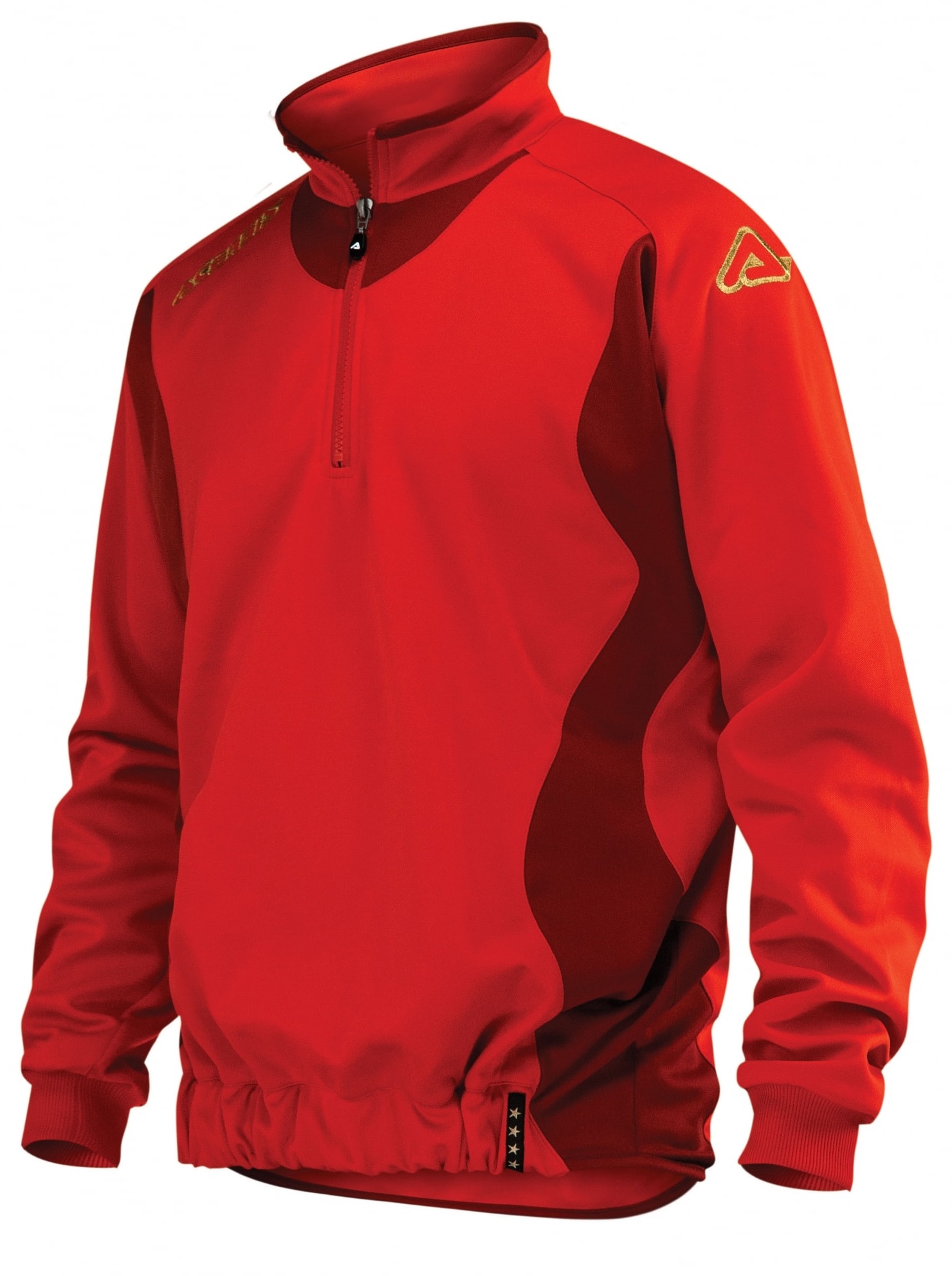 Sweatshirt Acerbis 1/2_zip Fato Treino 4stelle (Treino) - rojo - 