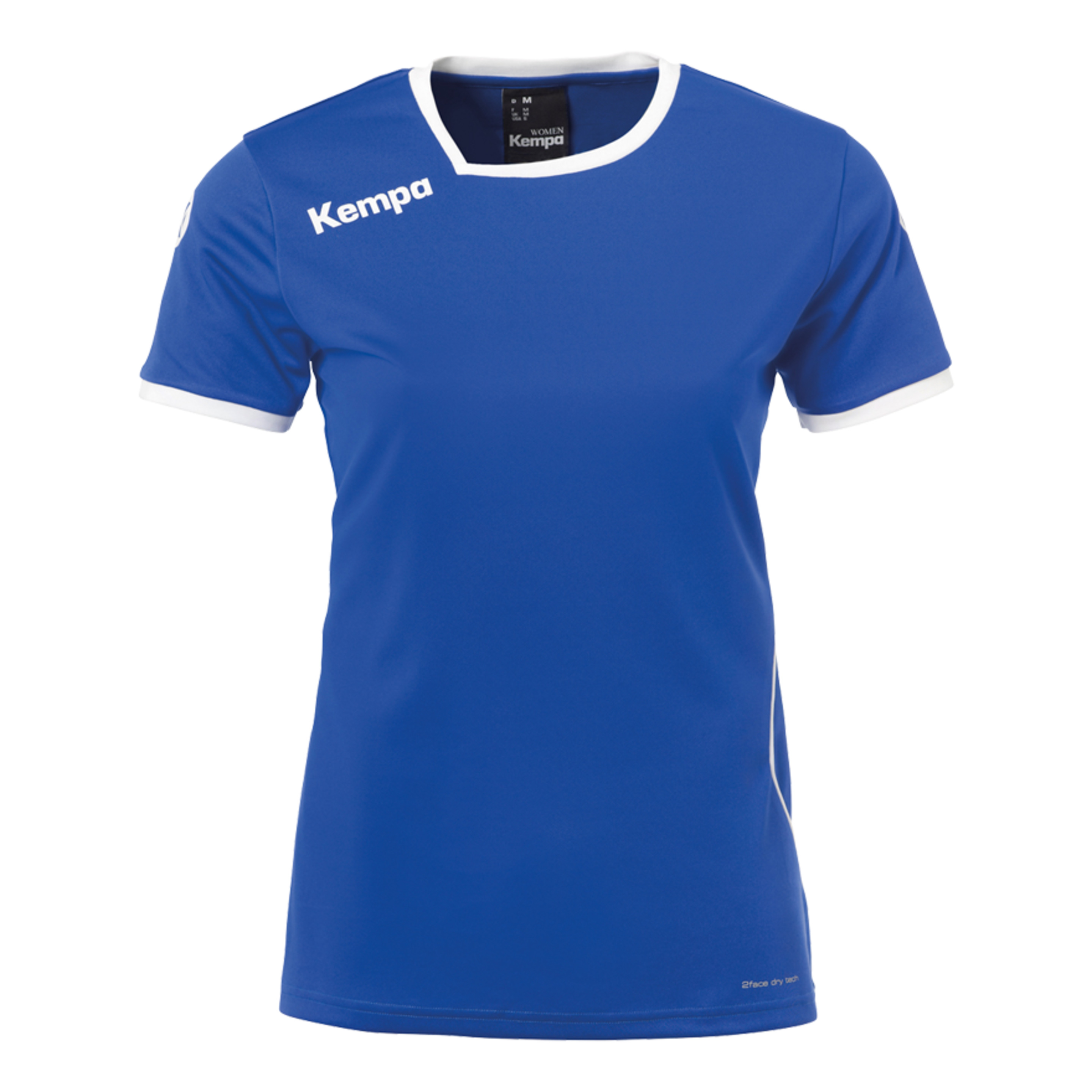 Curve Camiseta Mc De Mujer Azul Kempa