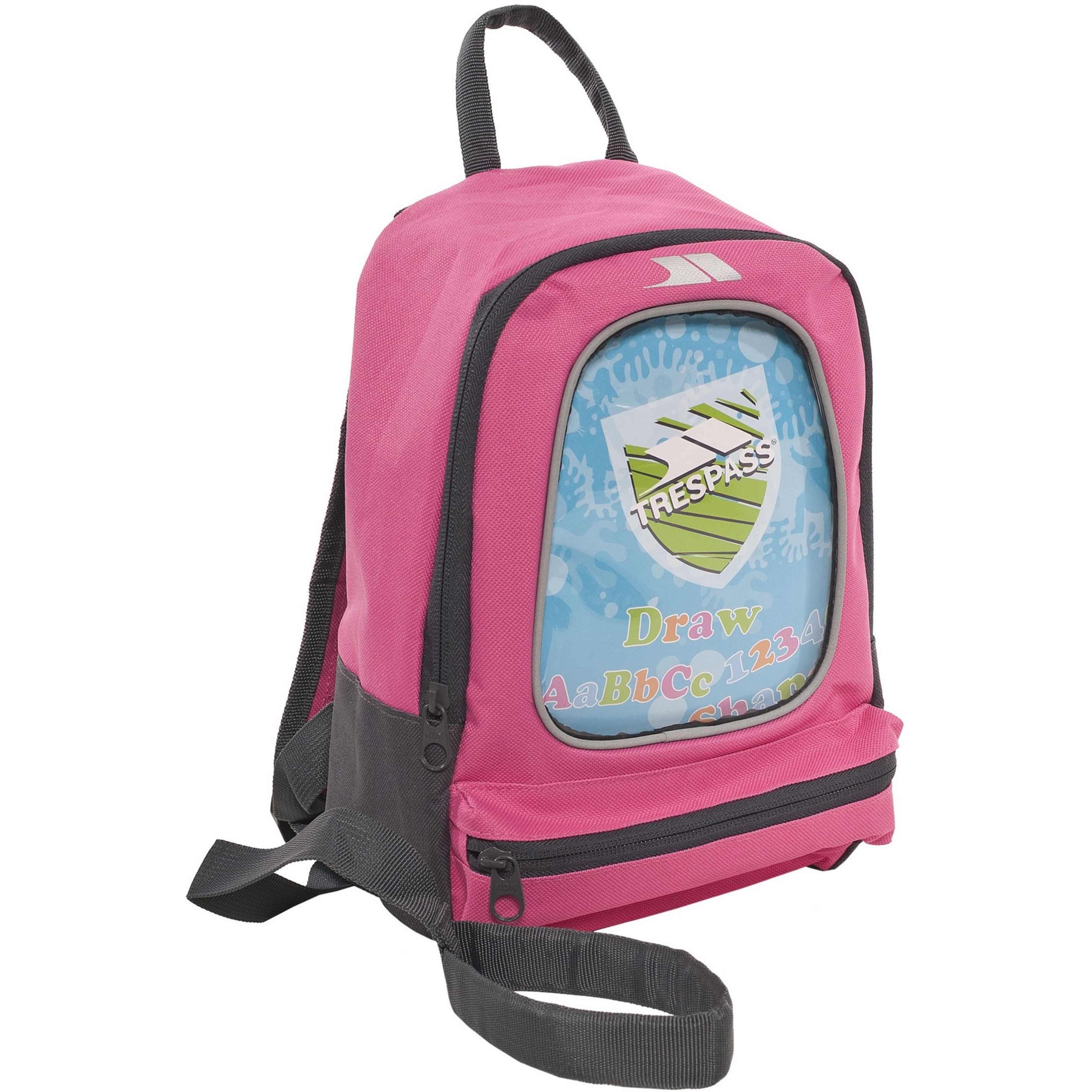 Trespass - Mochila Modelo Dibujo Picasso Para Niños (Rosa)